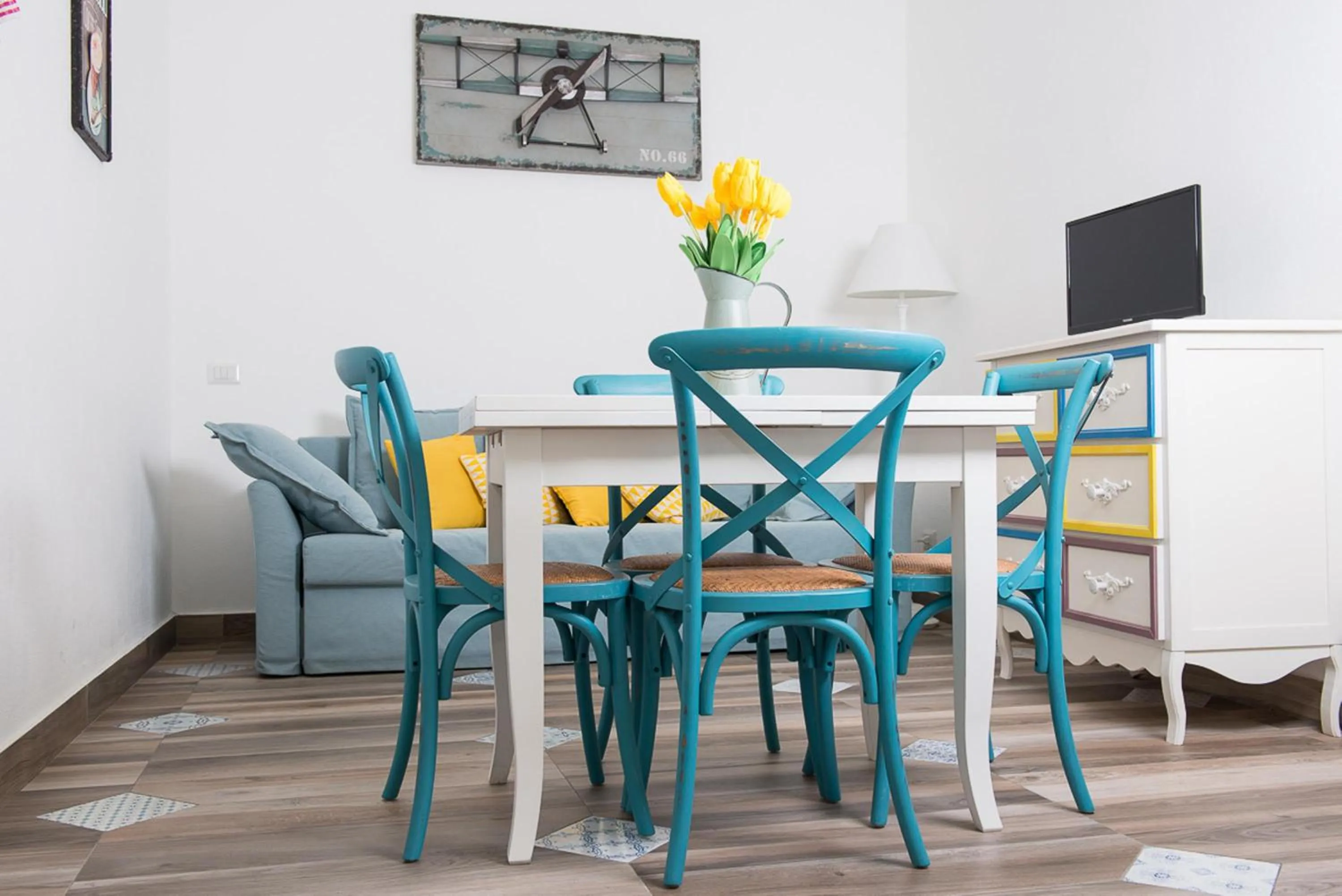 Dining area in Maison la Mitra - Dimore Partenopee