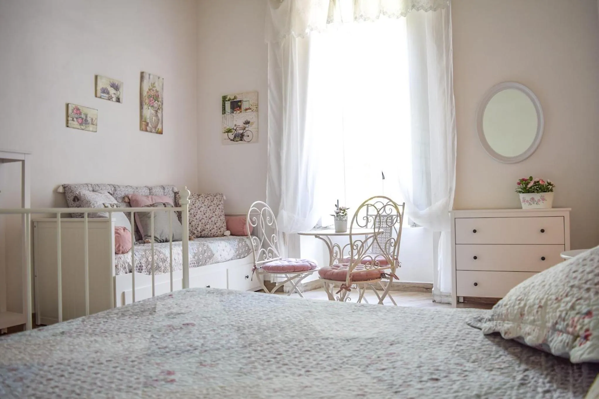 Bedroom, Bed in Maison la Mitra - Dimore Partenopee