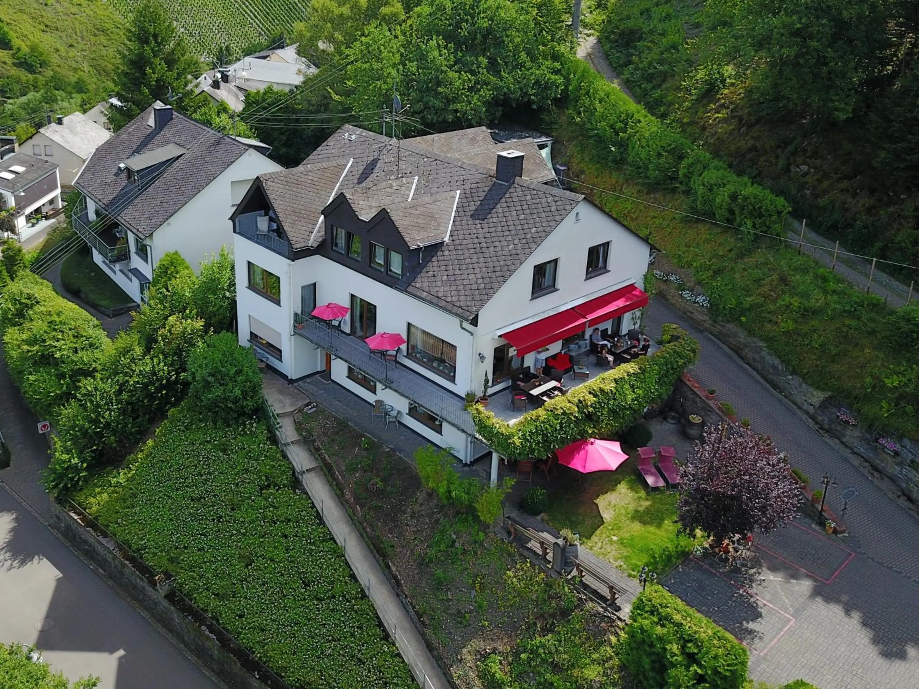Bird's eye view in Haus Grünewald