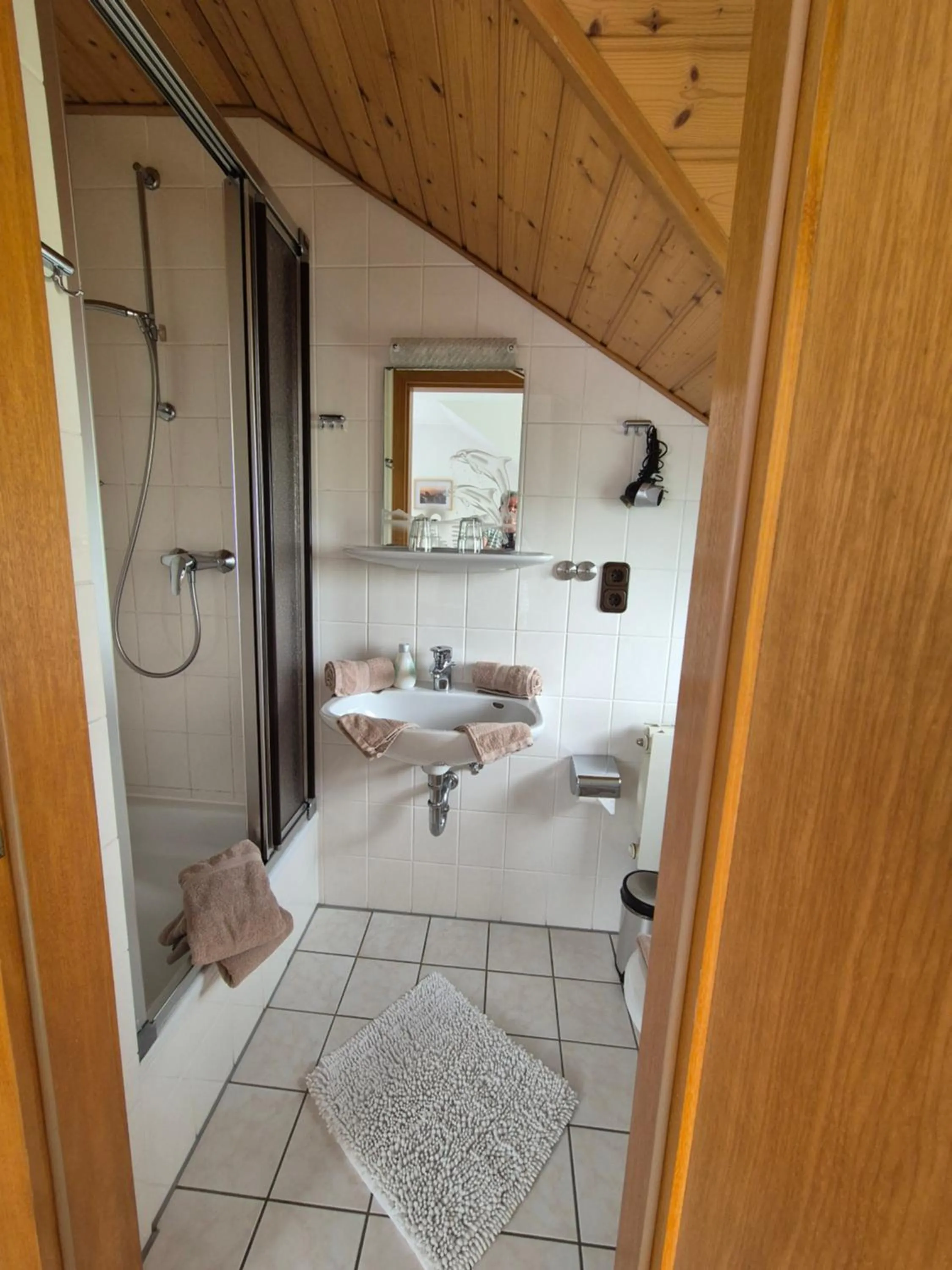Shower in Haus Grünewald