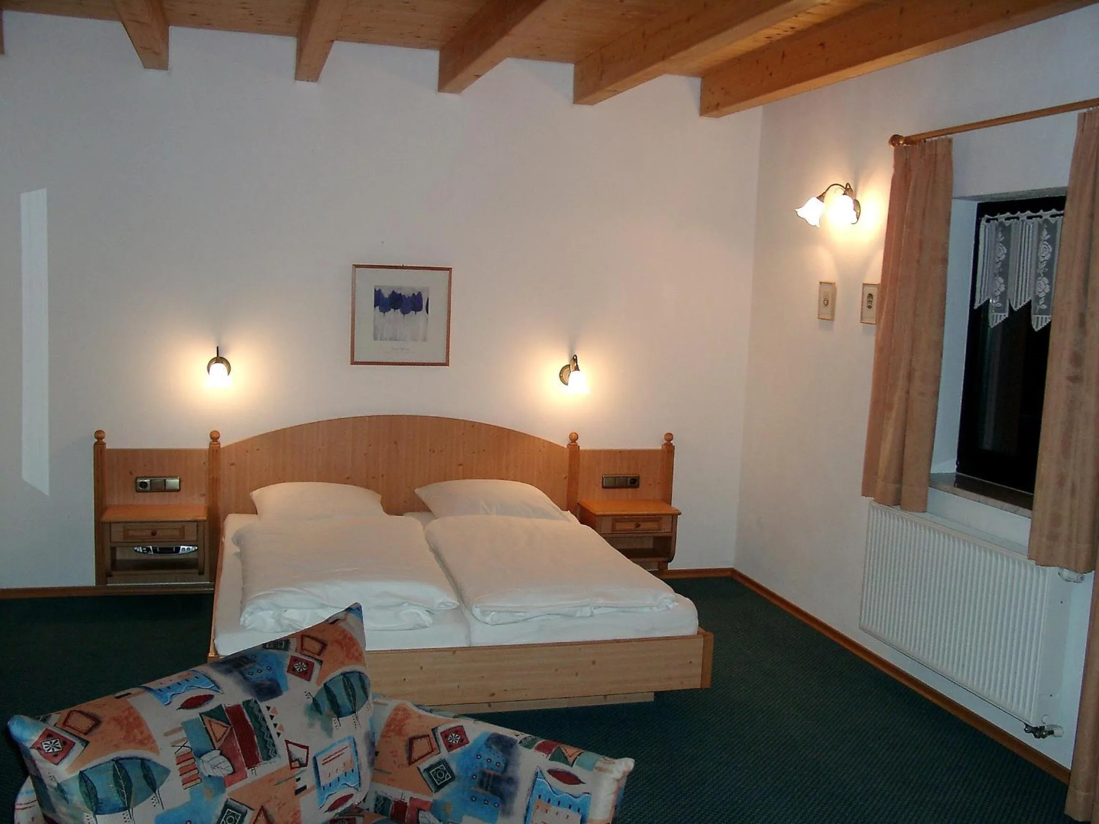 Photo of the whole room, Bed in Landhotel Steigerwaldhaus