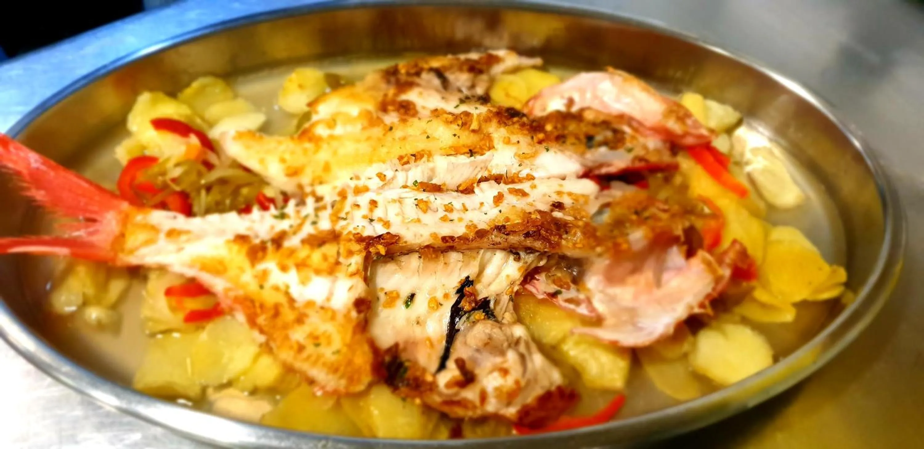 Food close-up in Hotel Alfar