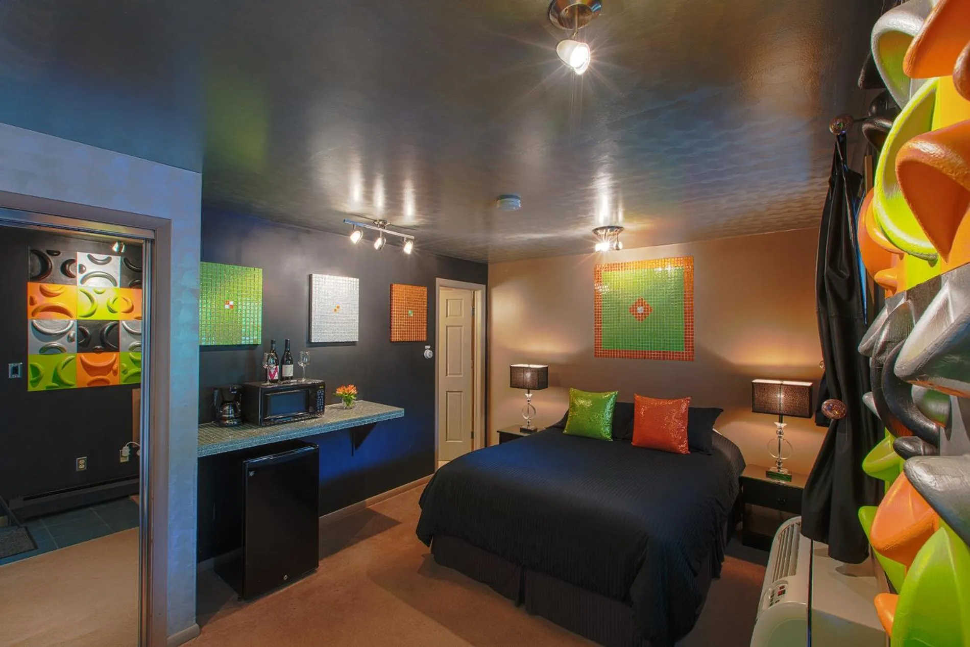 Bedroom in The Roxbury