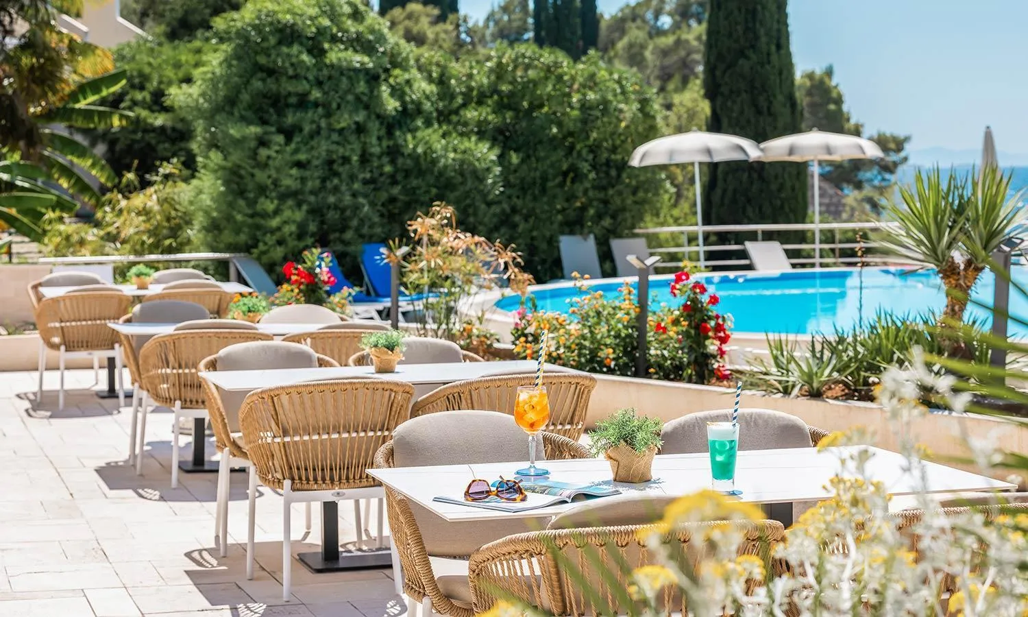 Balcony/Terrace in Orsan Maradiso Hotel by Aminess