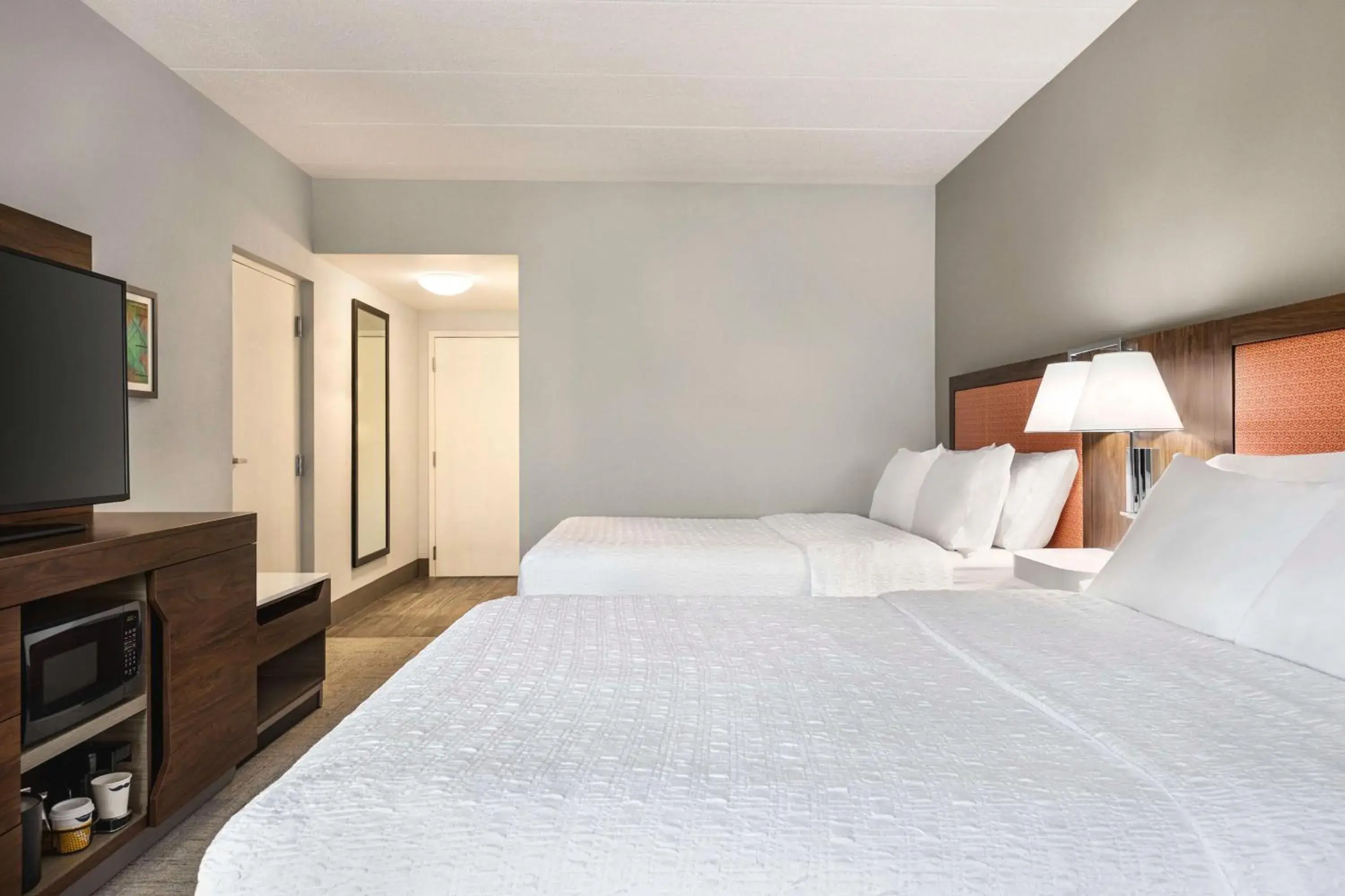 Bed in Hampton Inn Quakertown Bed in Hampton Inn Quakertown