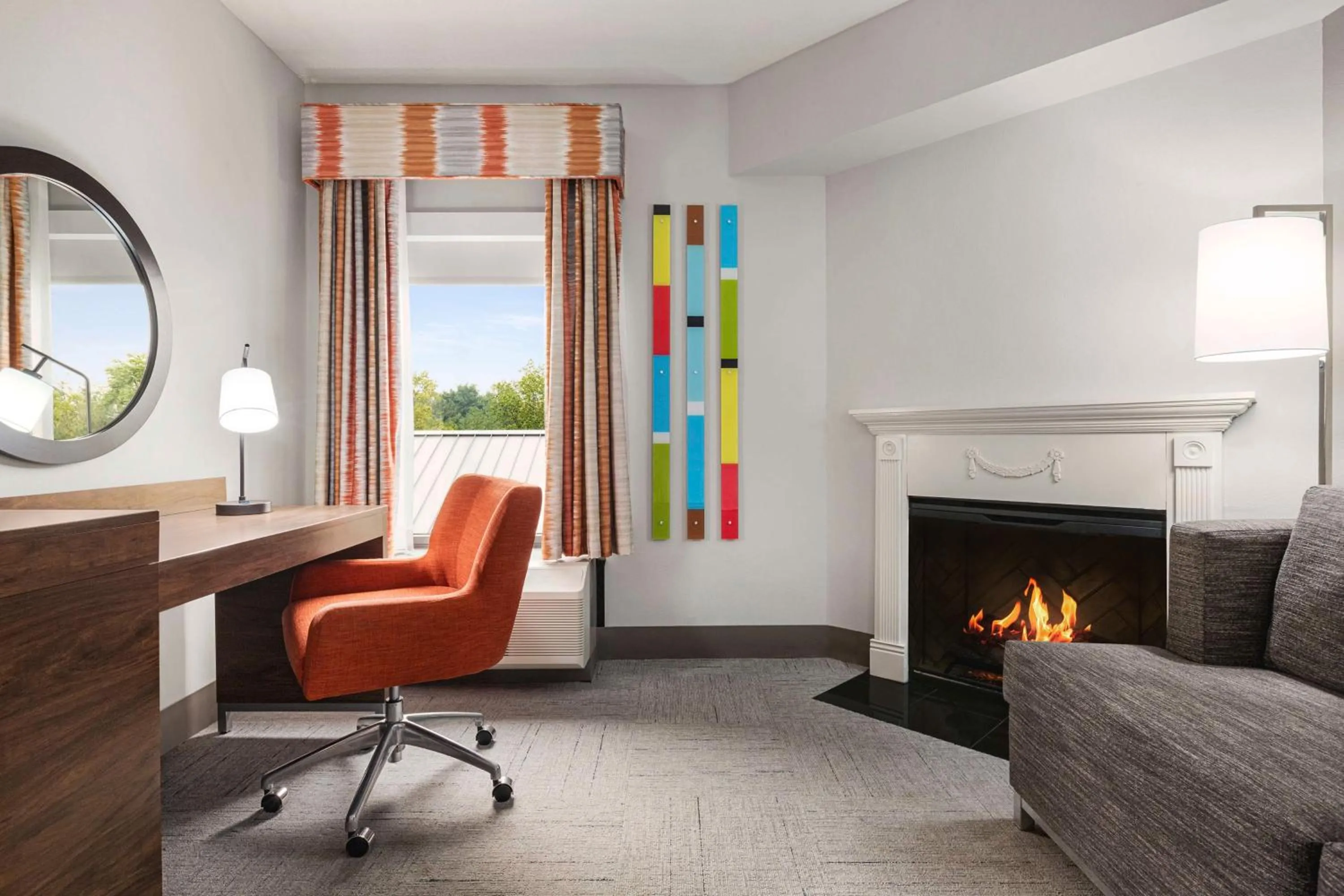 Living room in Hampton Inn Quakertown