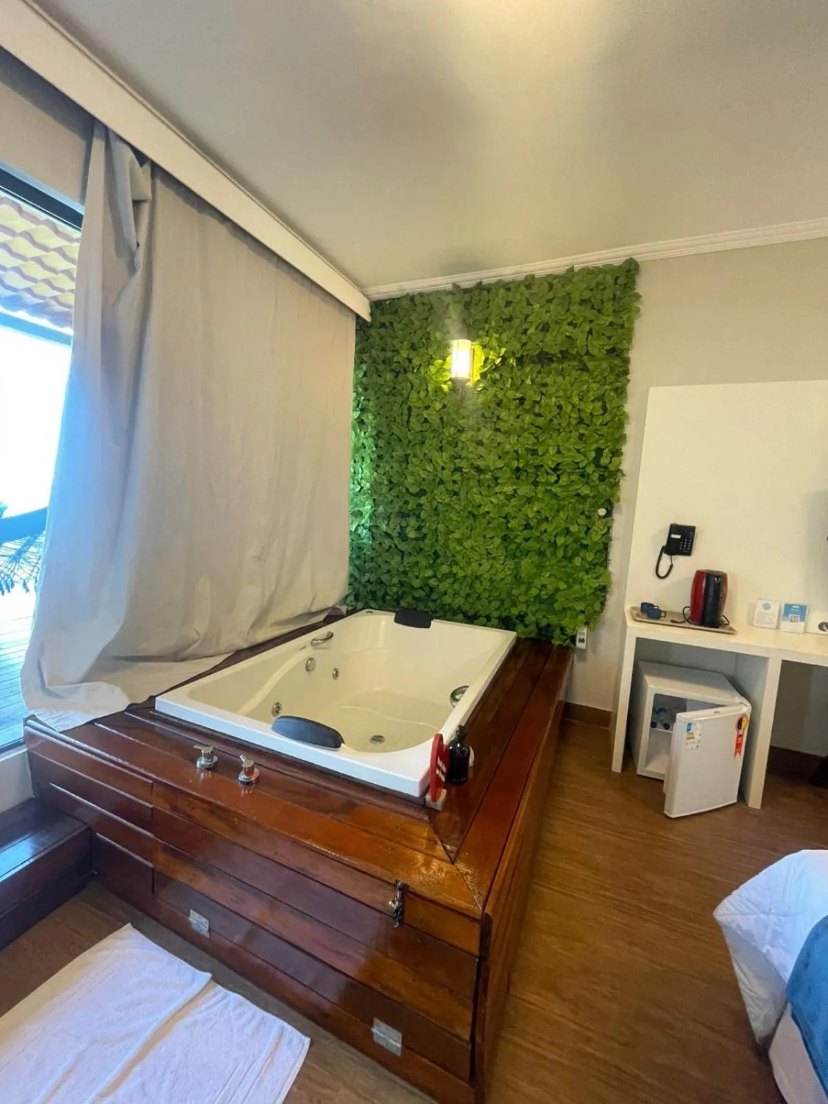 Bed in Pousada e Restaurante Vista Turquesa