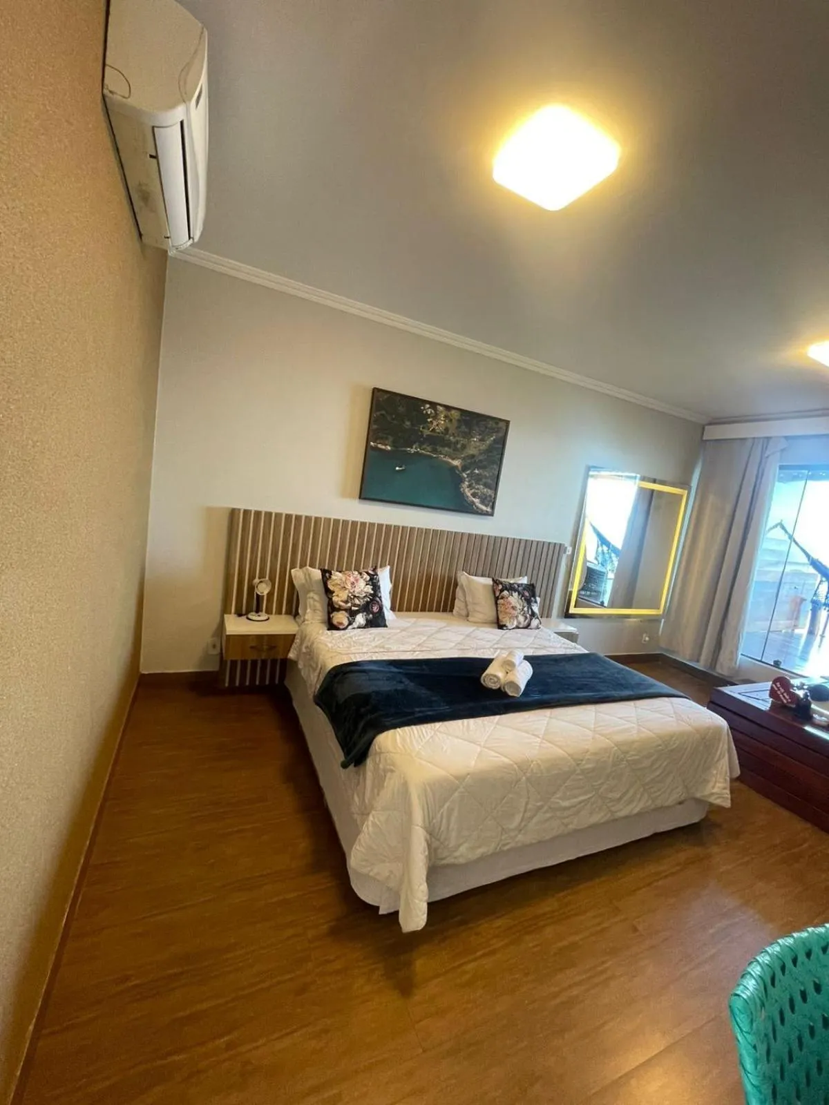 Bed in Pousada e Restaurante Vista Turquesa