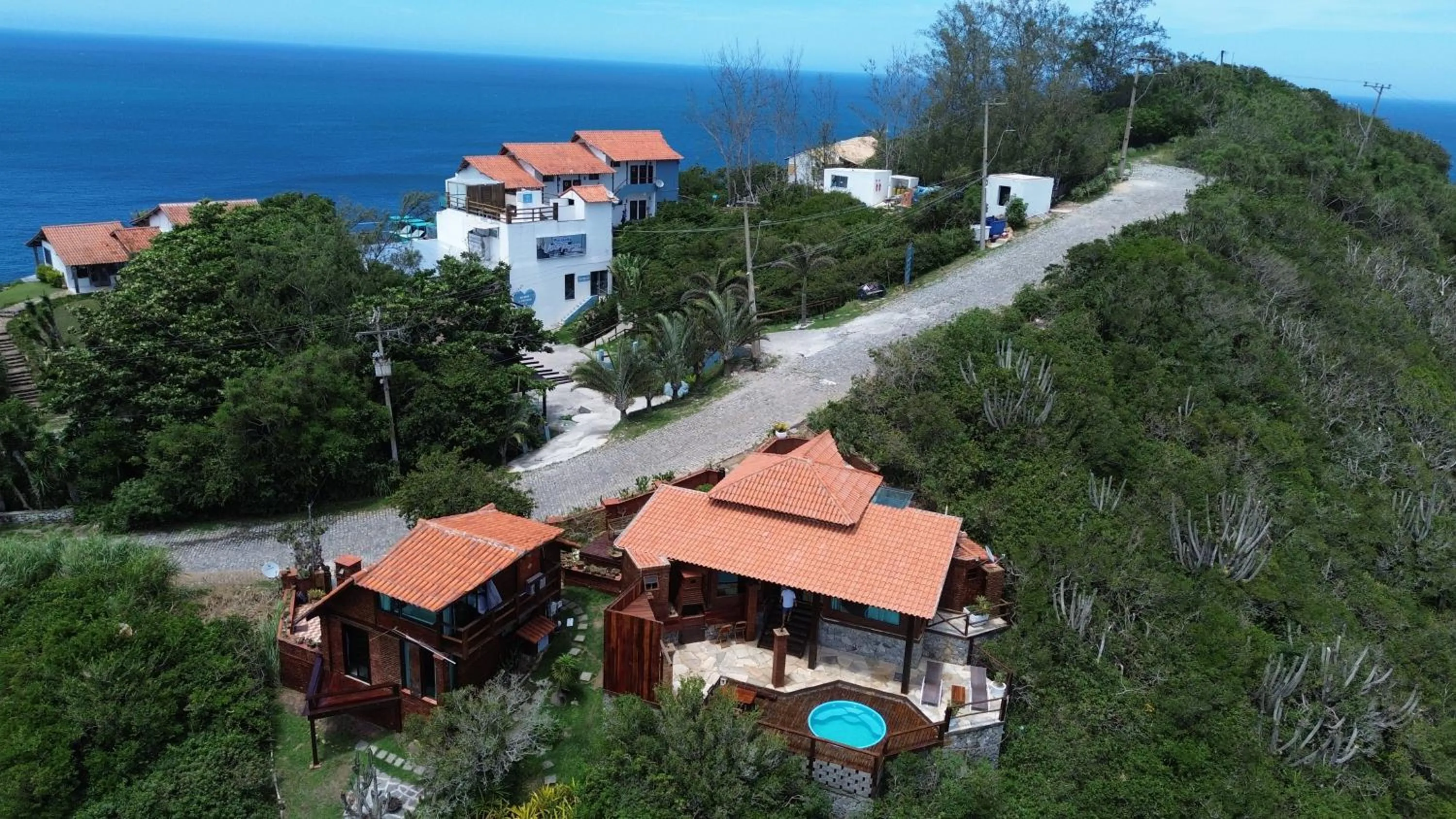 Property building in Pousada e Restaurante Vista Turquesa