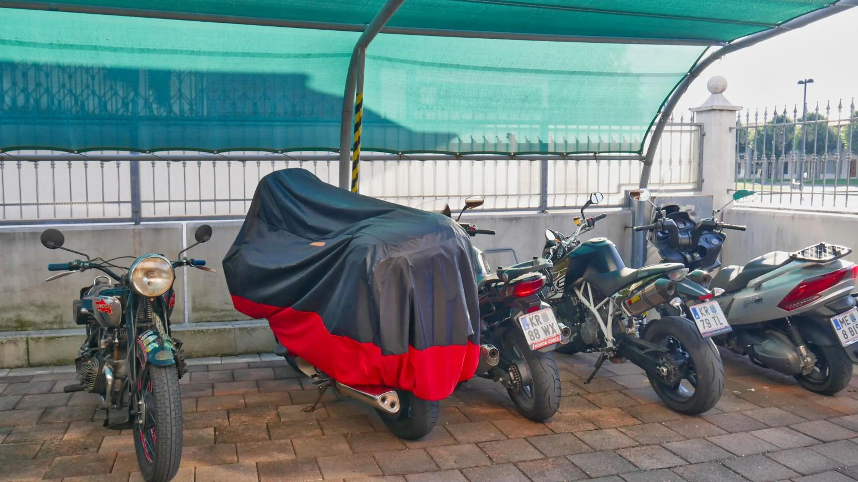 Garden in hotel Vajont