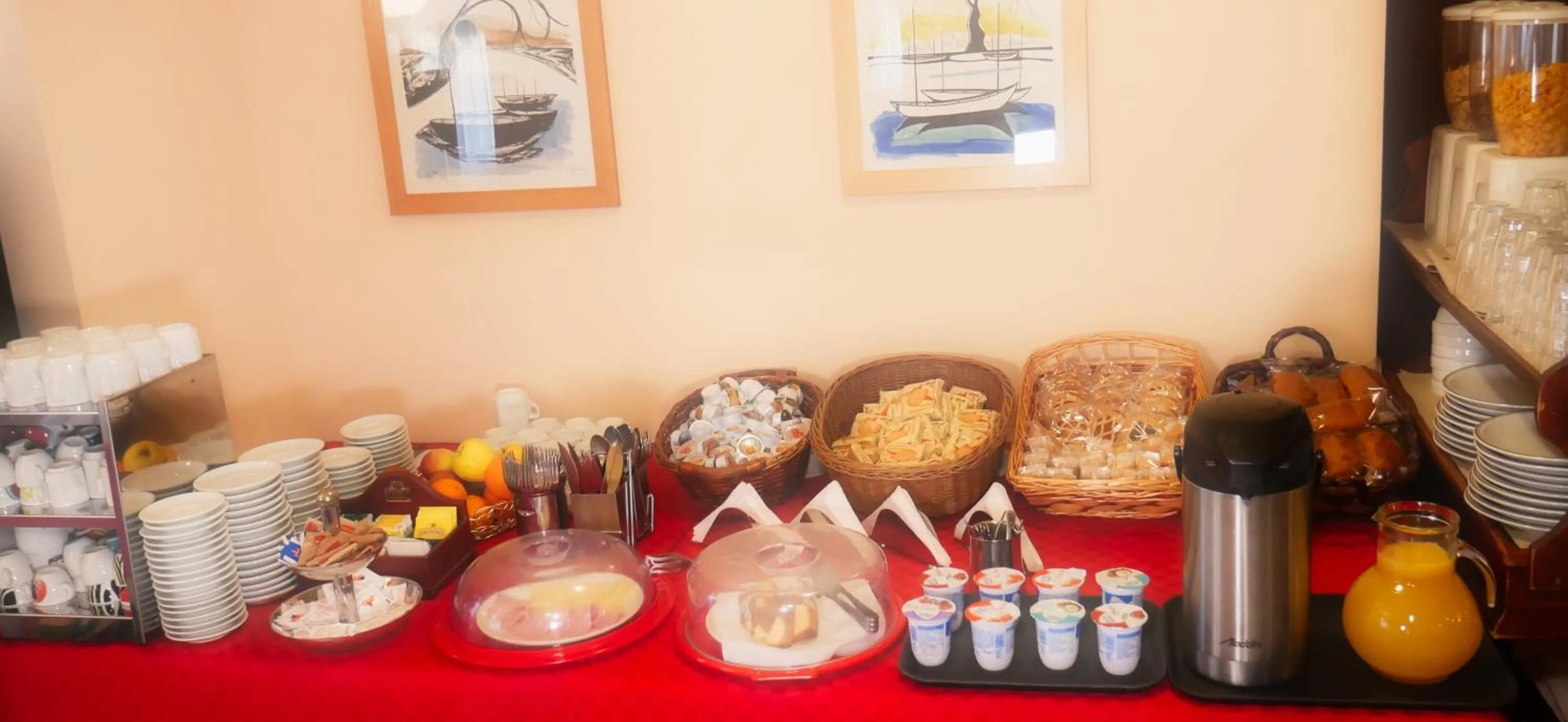 Buffet breakfast in hotel Vajont