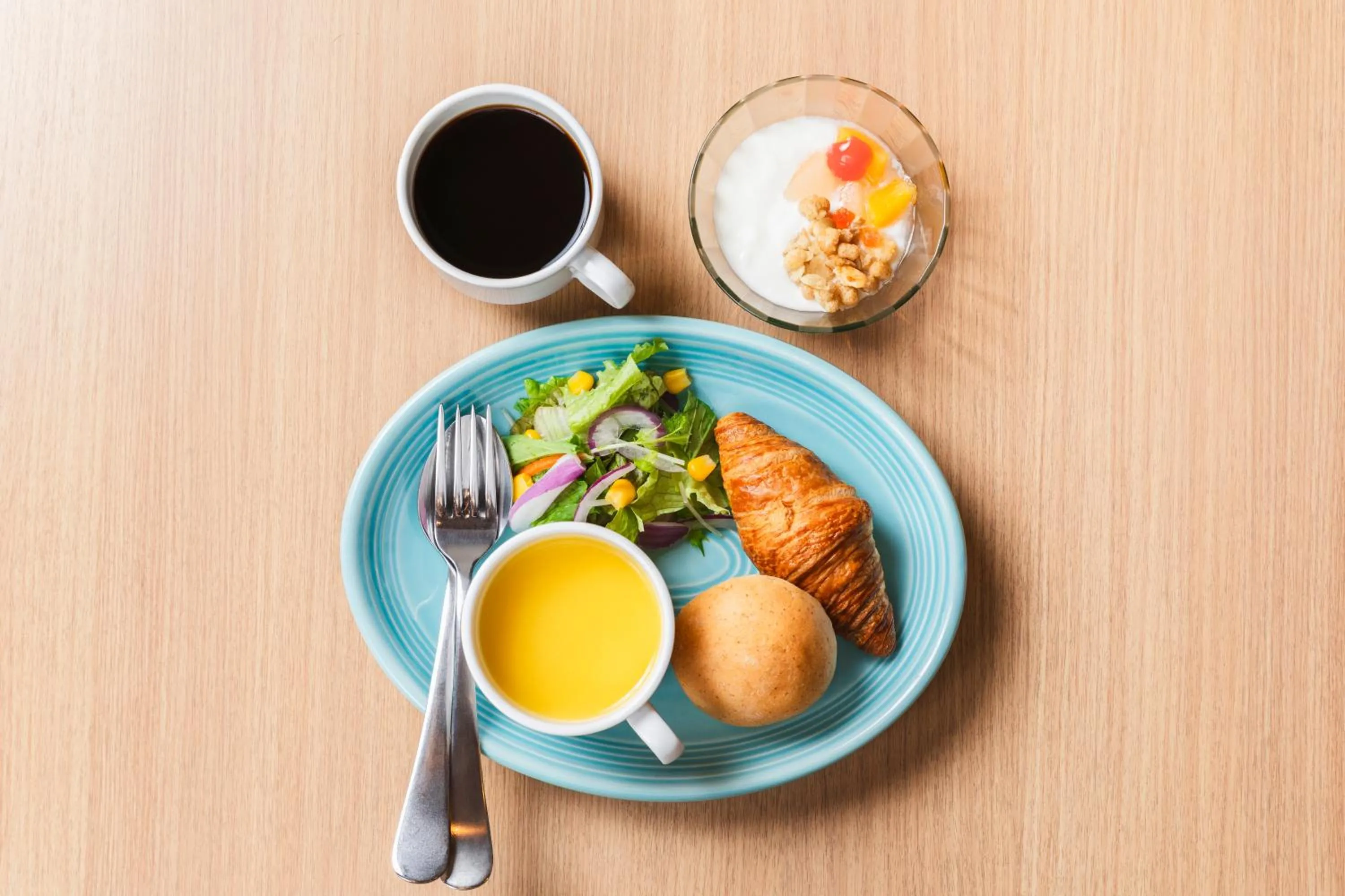 Breakfast in Sotetsu Fresa Inn Tokyo Kanda