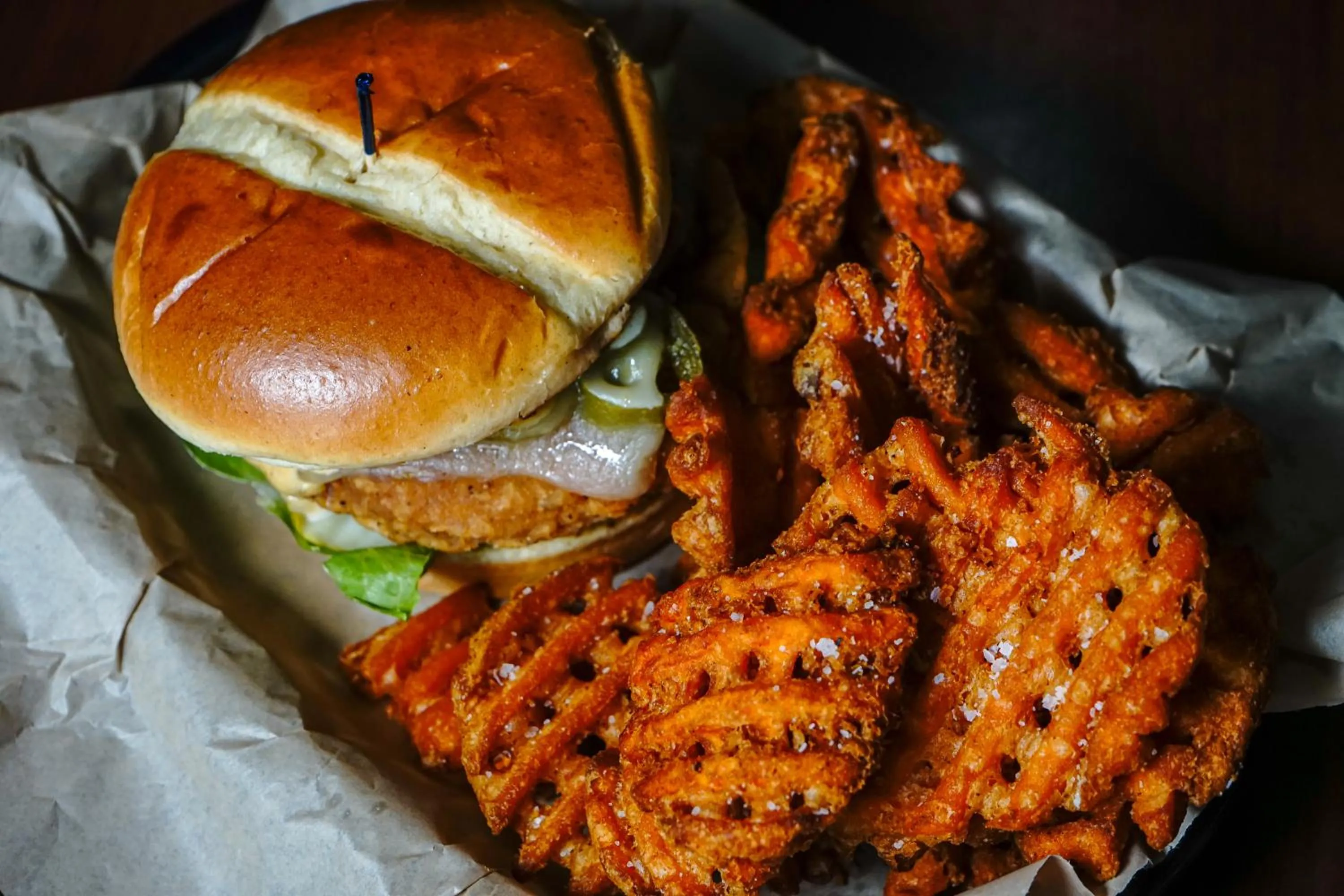 Restaurant/places to eat in Hampton Inn at Tin Lizzie Gaming Resort