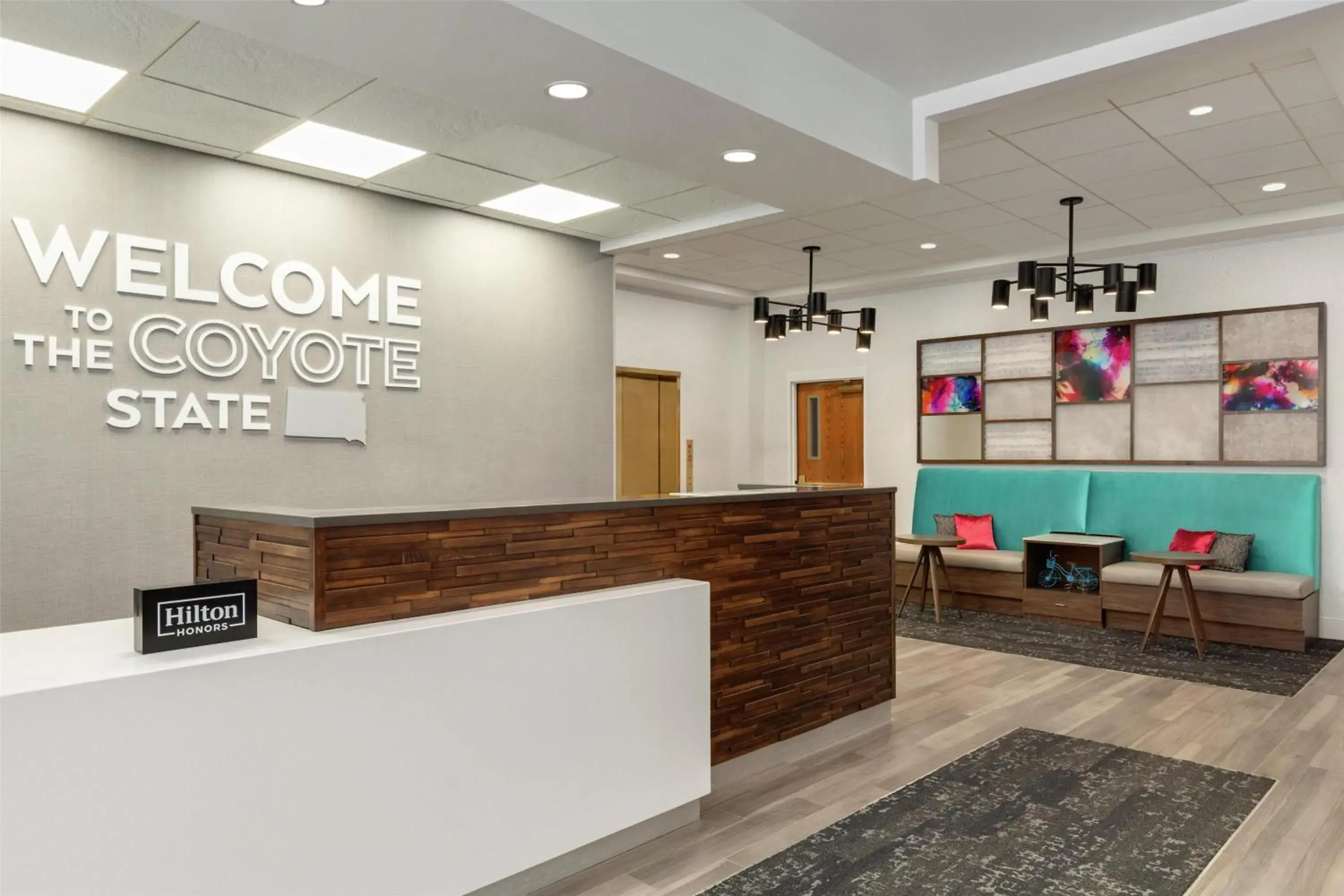 Lobby or reception in Hampton Inn at Tin Lizzie Gaming Resort Lobby or reception in Hampton Inn at Tin Lizzie Gaming Resort