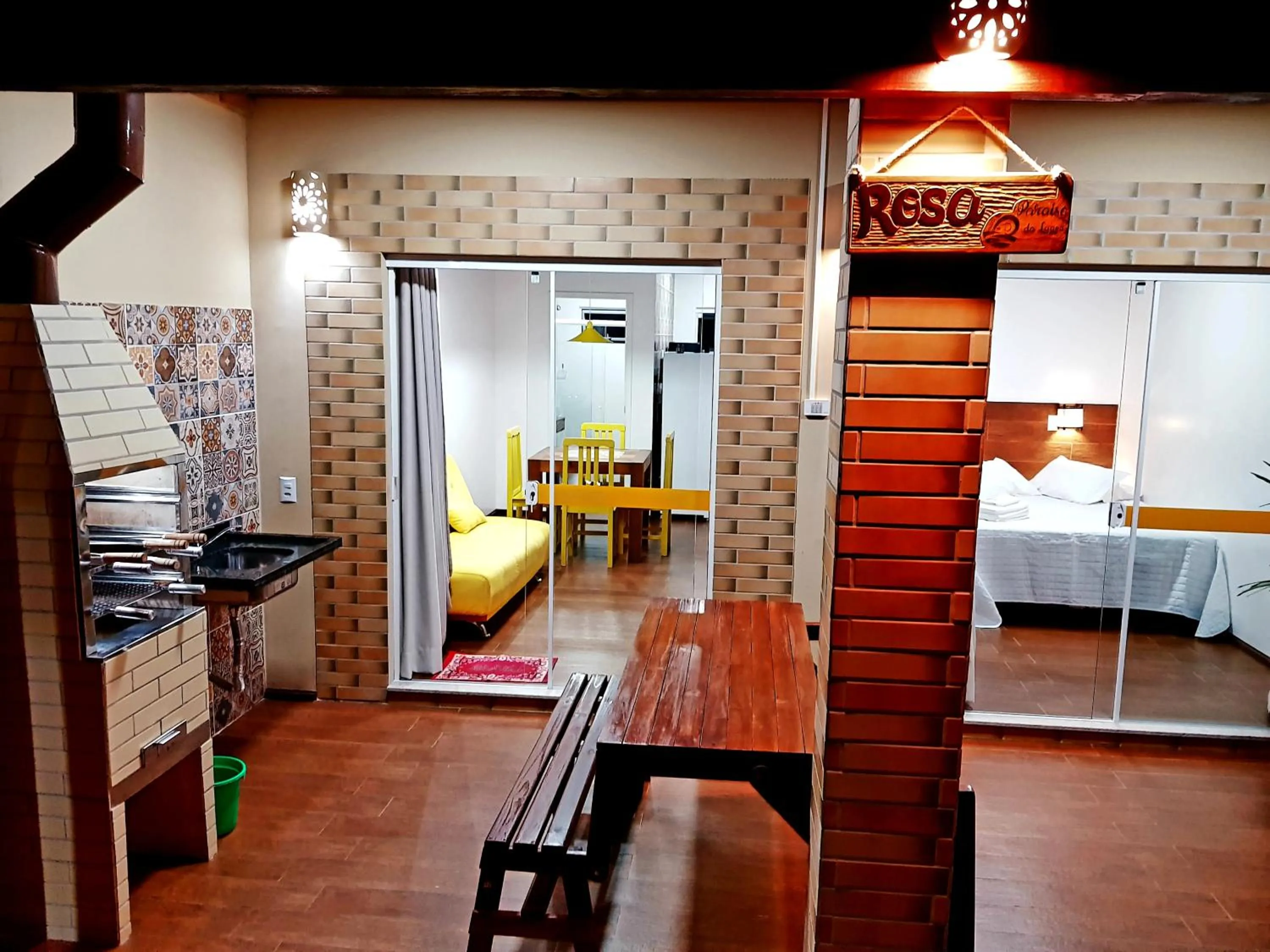 Bed in POUSADA PARAÍSO DA LAGOA