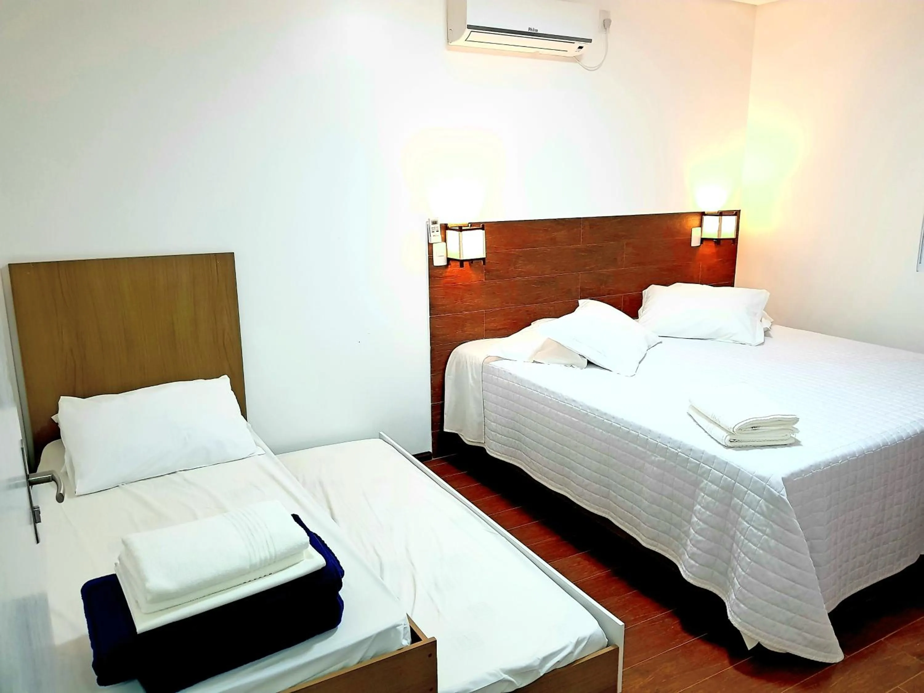 Bed in POUSADA PARAÍSO DA LAGOA