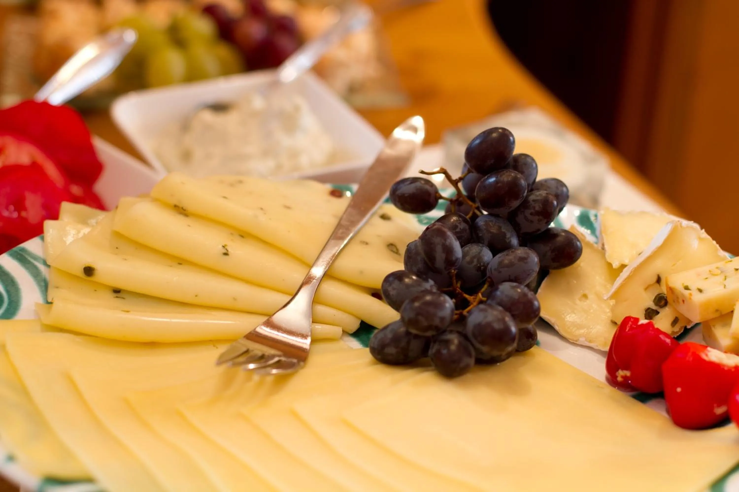 Buffet breakfast in Pension Knoll