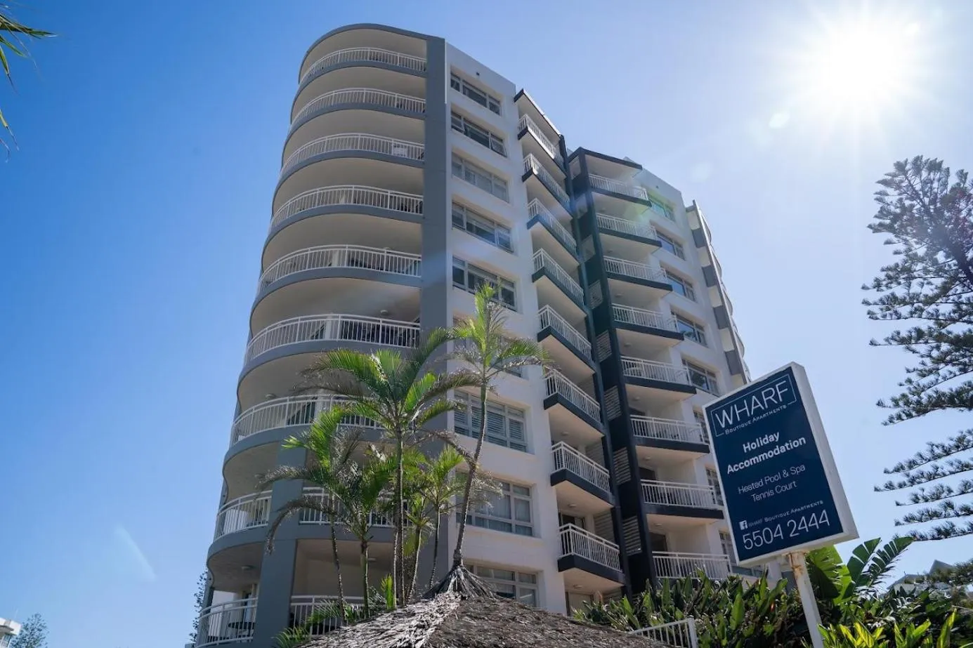 Property building in Wharf Boutique Apartments