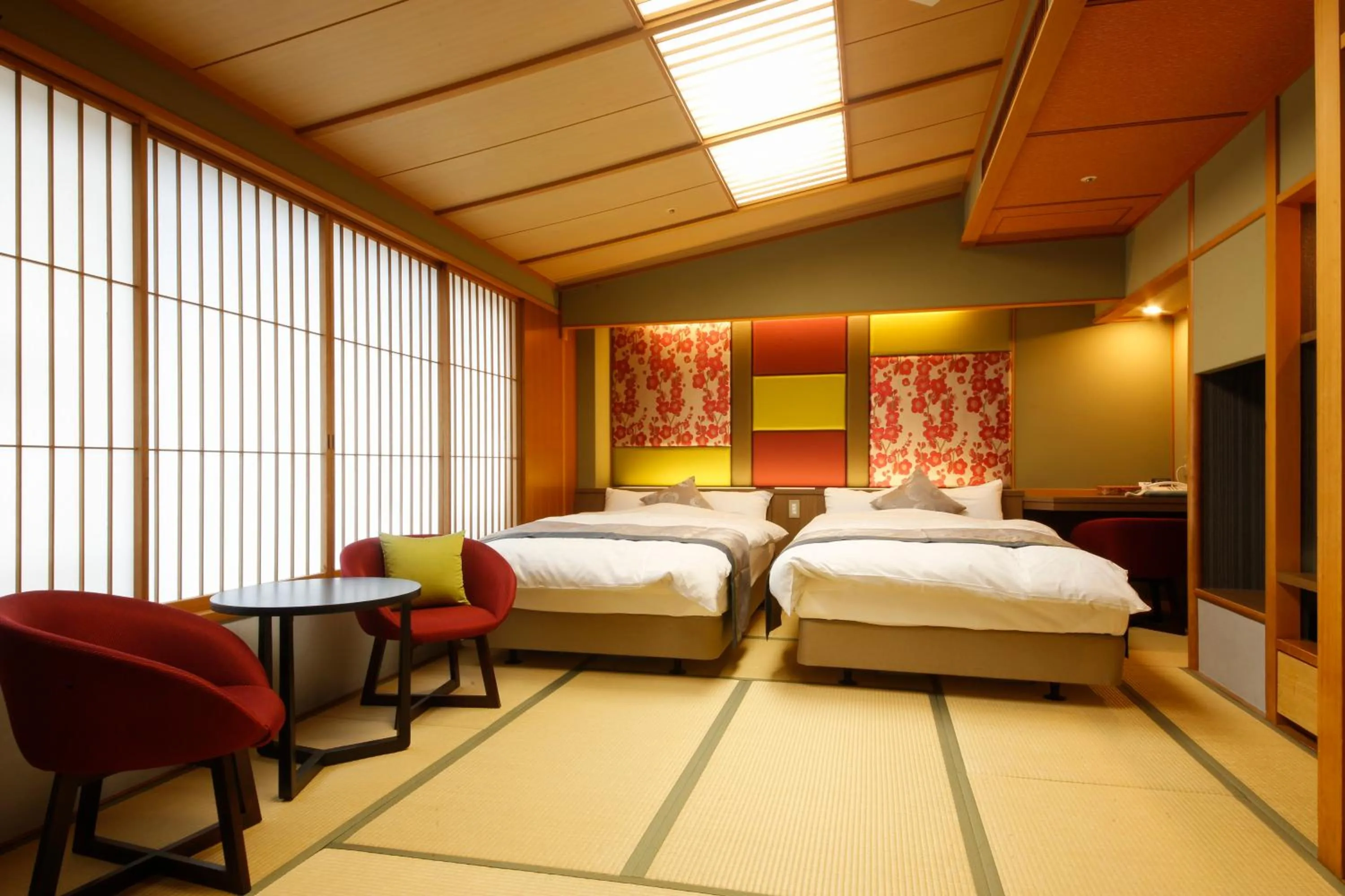 Bed in Tamatsukuri Grand Hotel Choseikaku