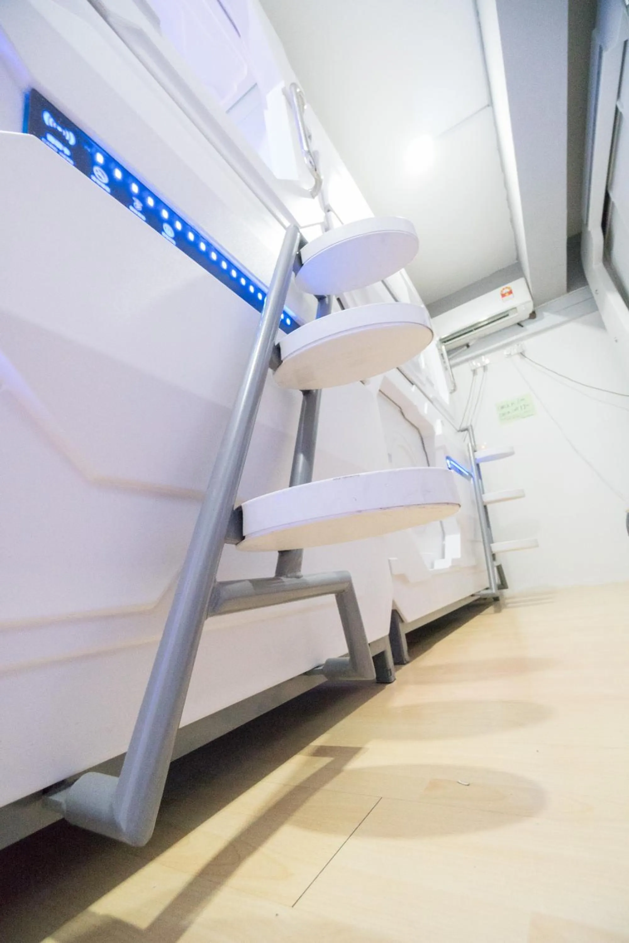 bunk bed, Bed in Seaview Capsule Hotel