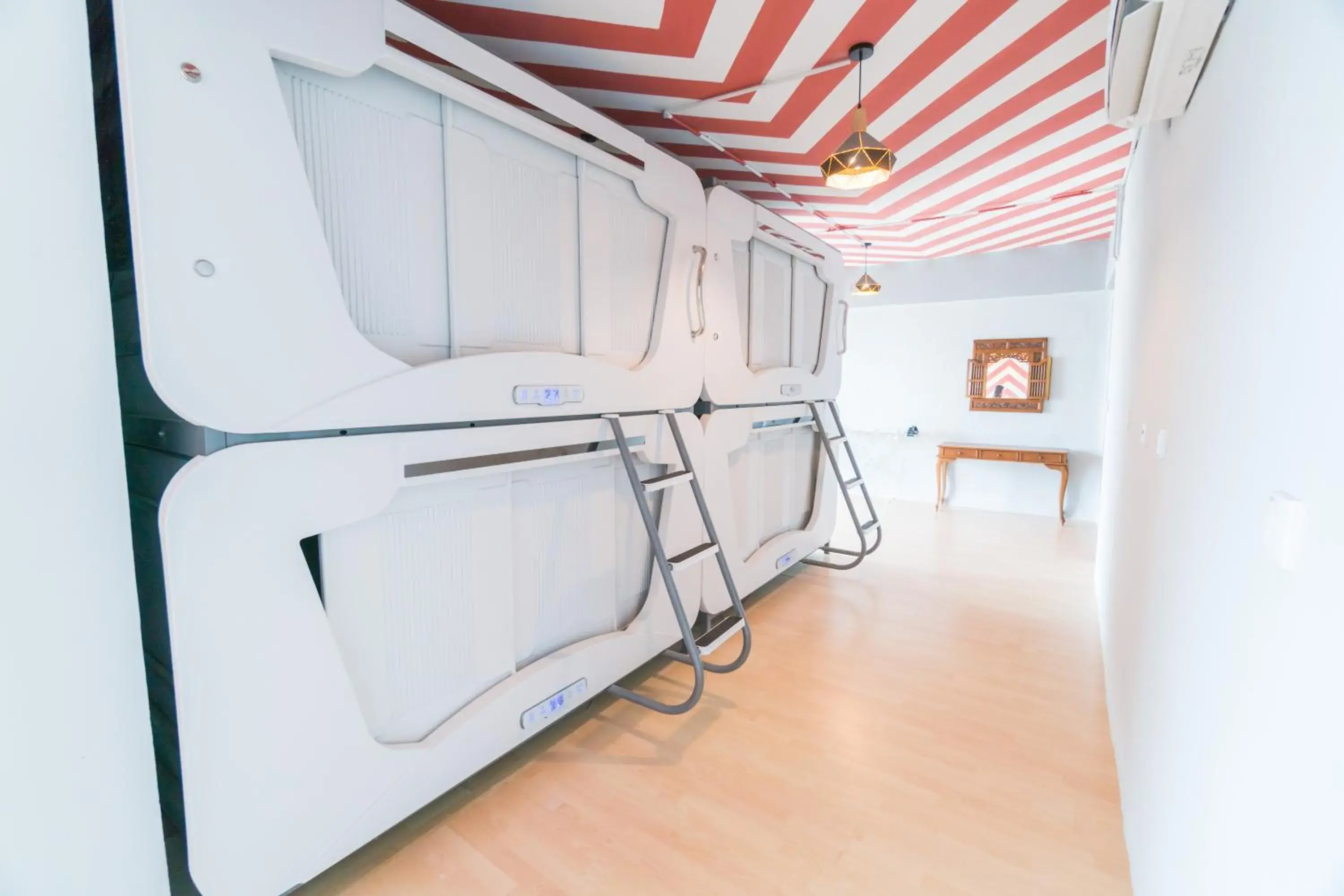 Photo of the whole room, Bunk Bed in Seaview Capsule Hotel