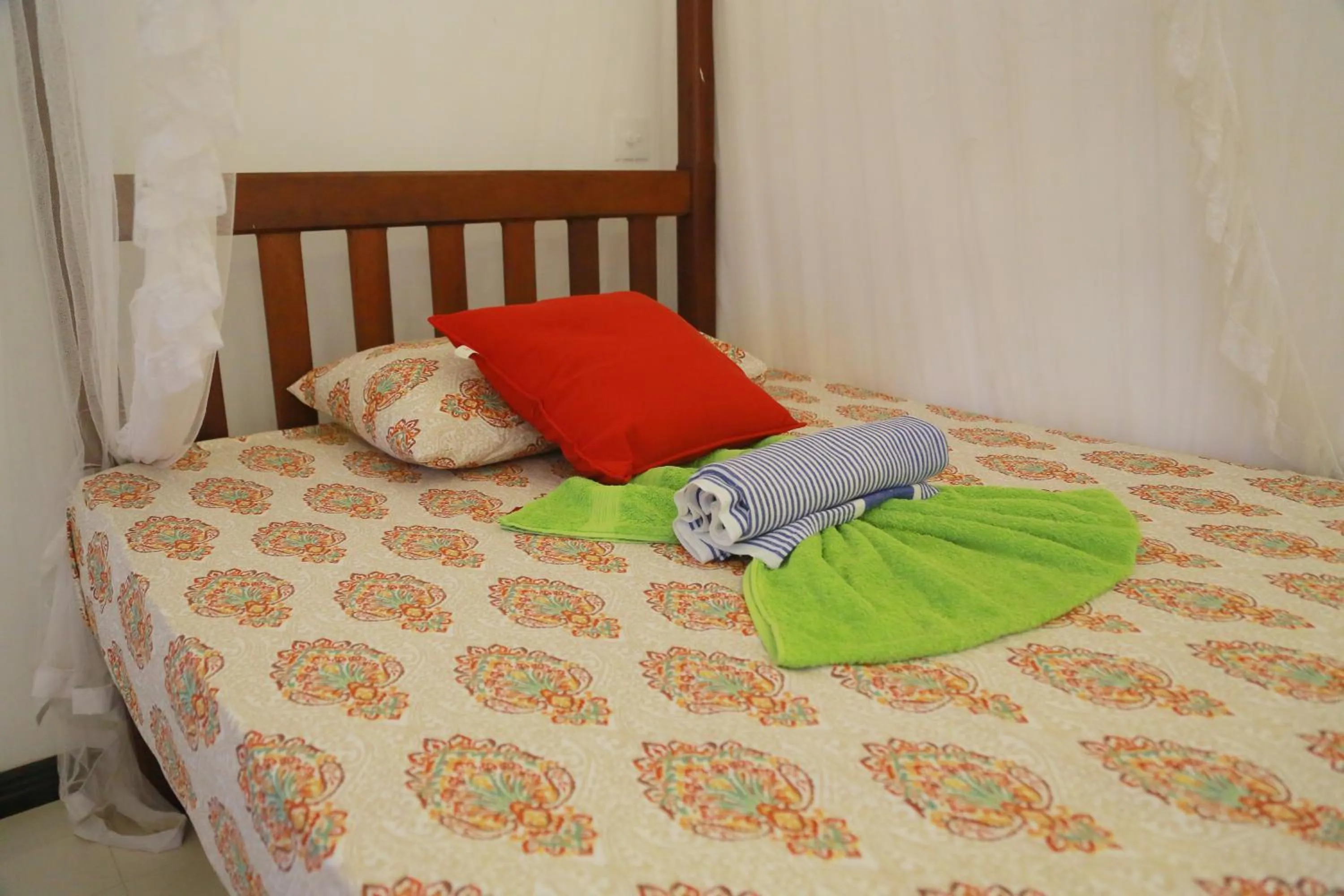 Bed in Gihan Guesthouse