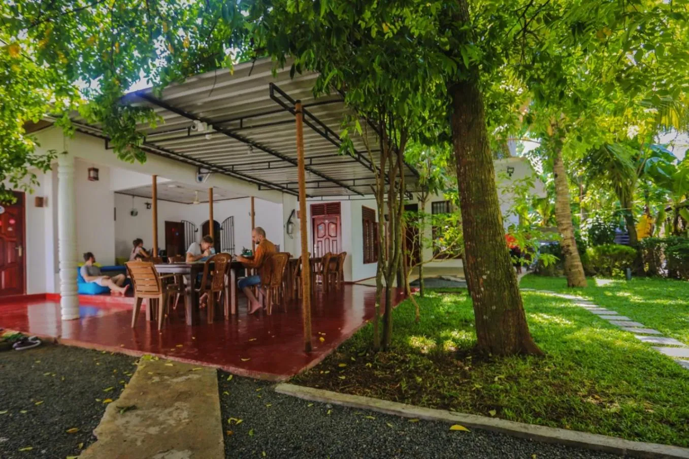 Property building in Gihan Guesthouse