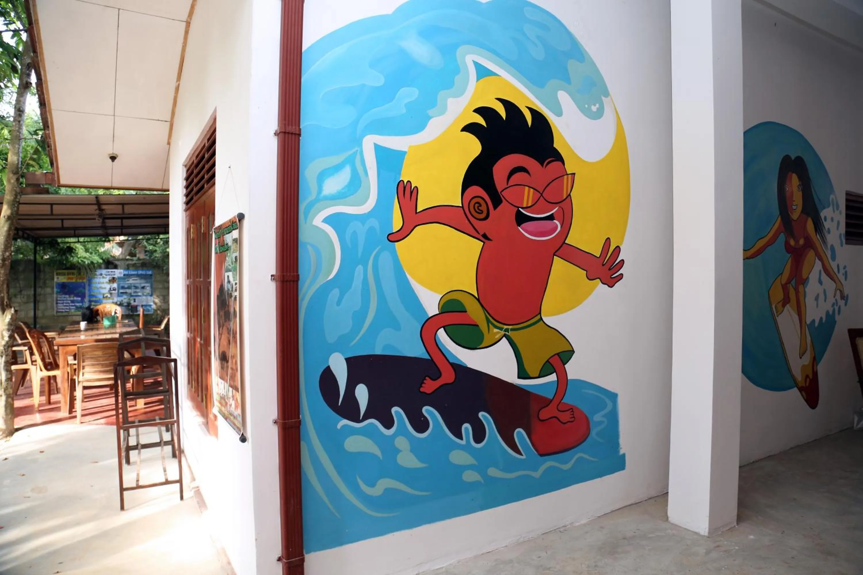 Facade/entrance in Gihan Guesthouse