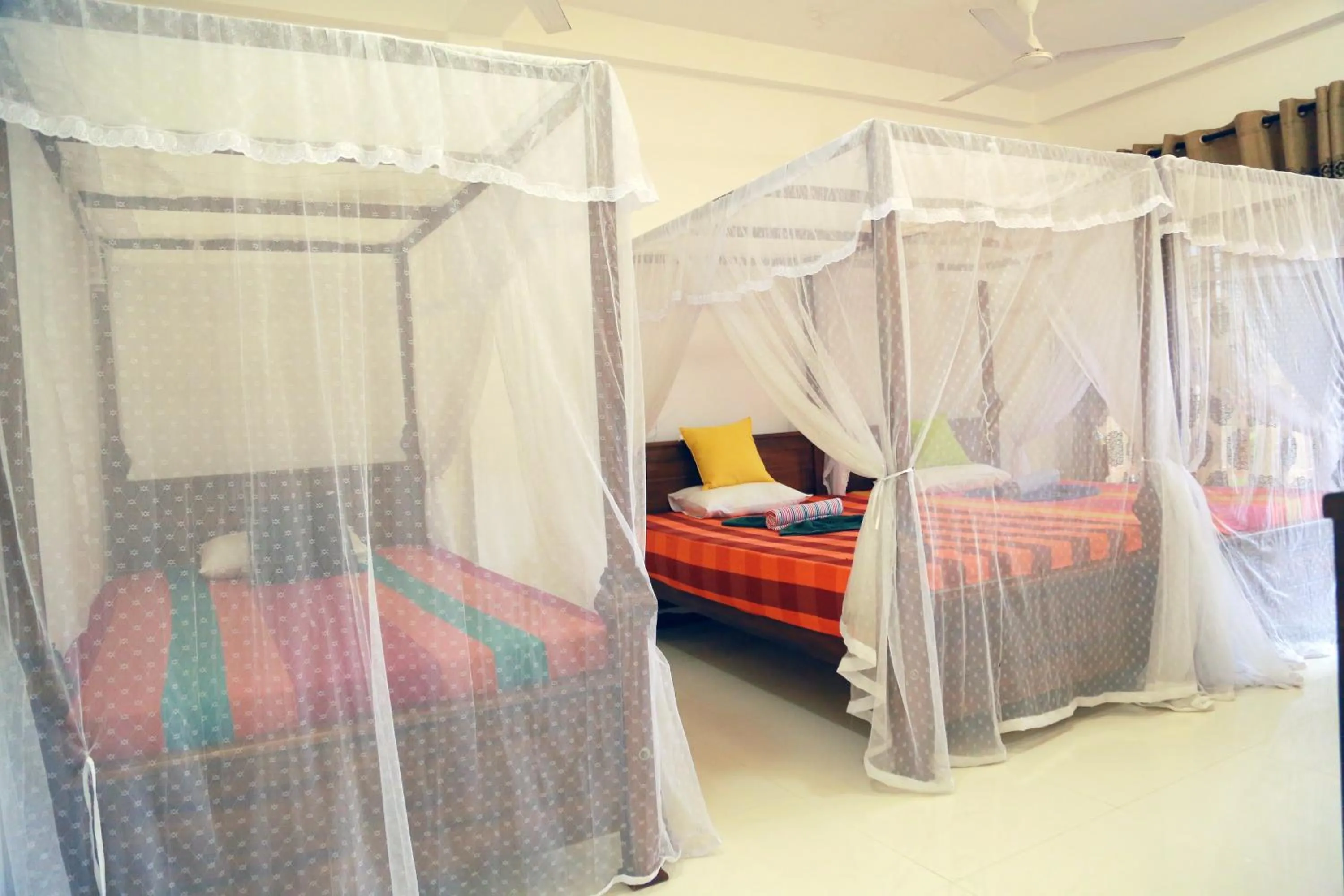 Bed in Gihan Guesthouse