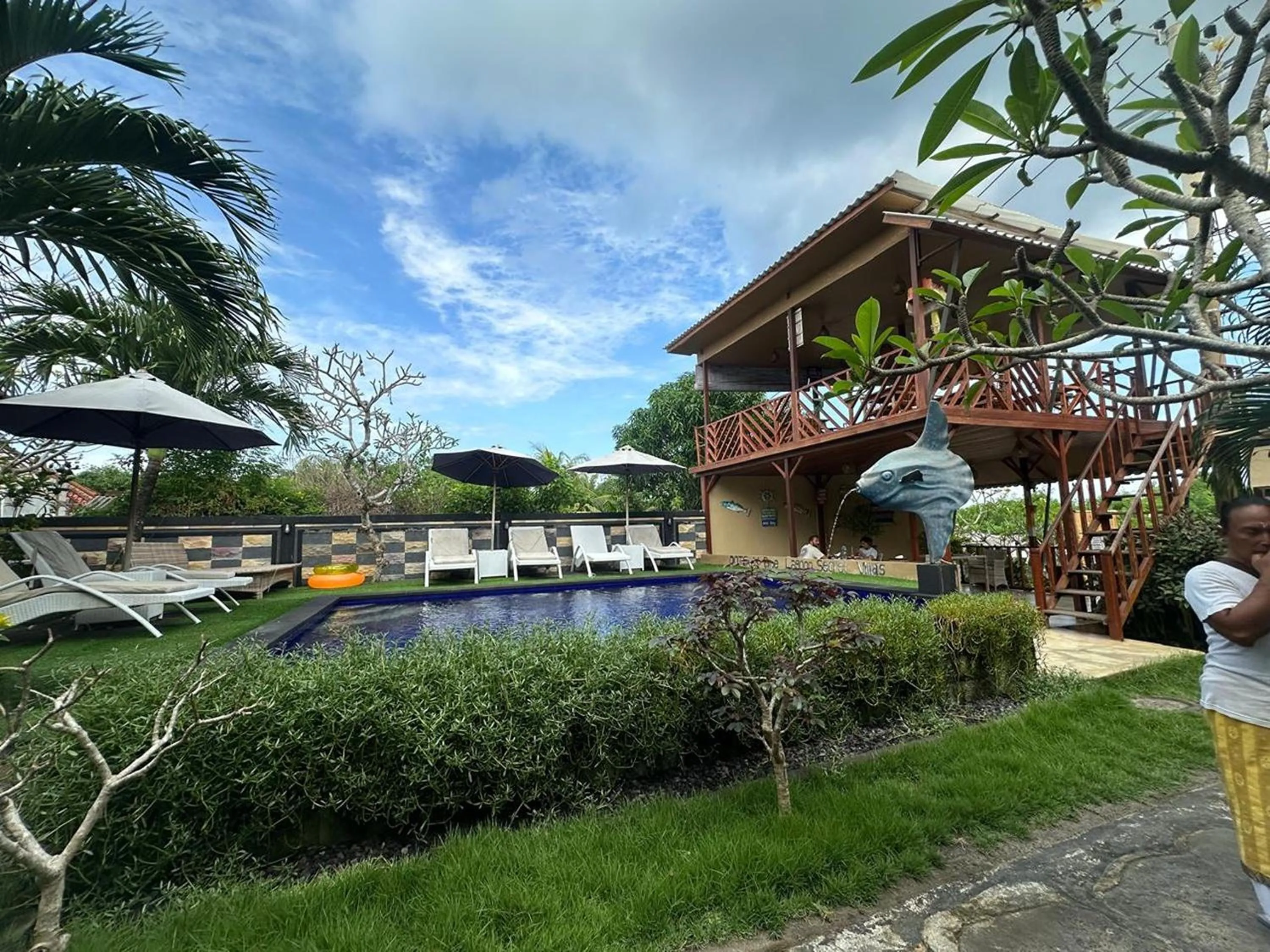 Swimming pool in Blue Lagoon Secret Villas