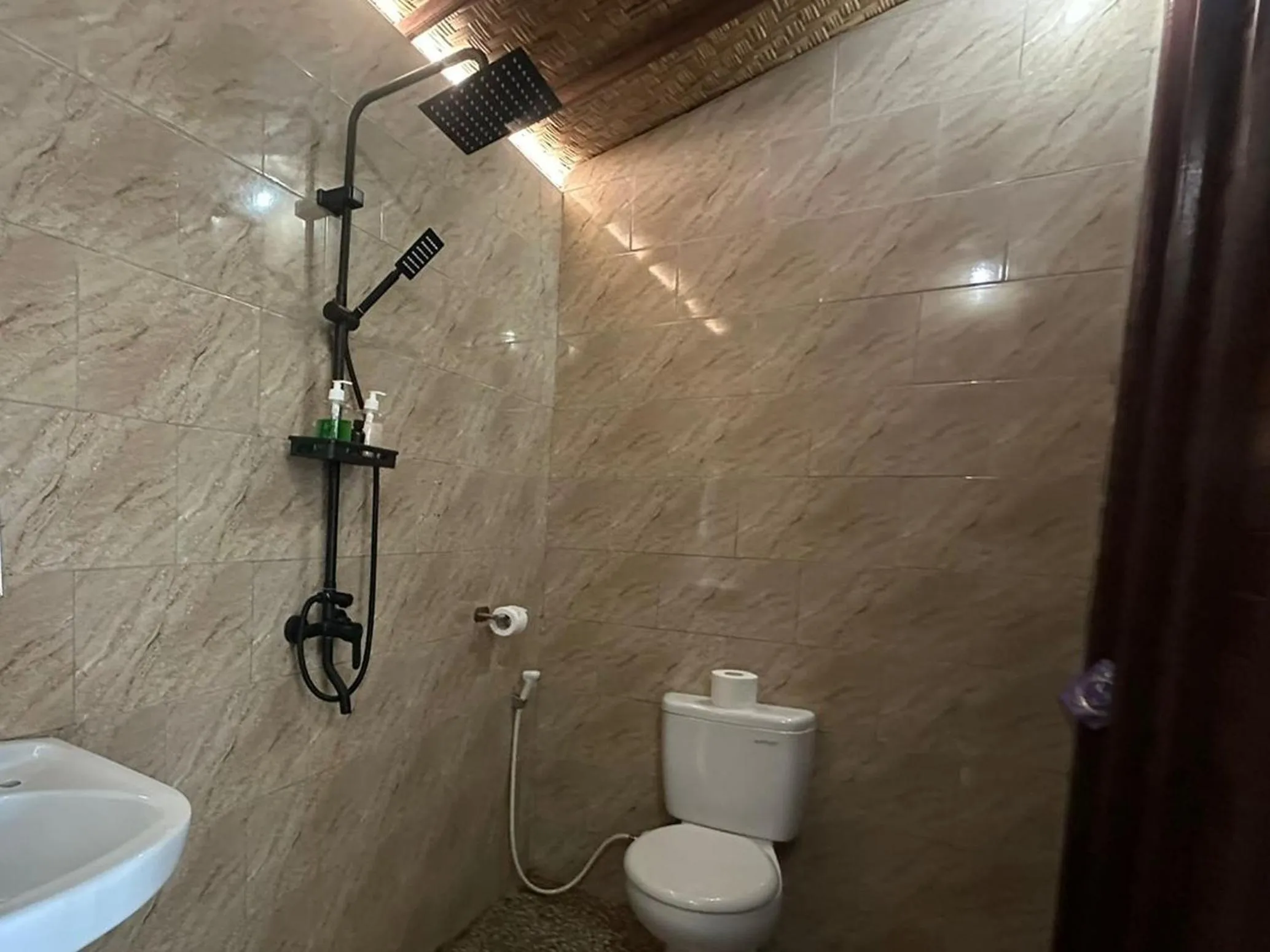 Shower in Blue Lagoon Secret Villas