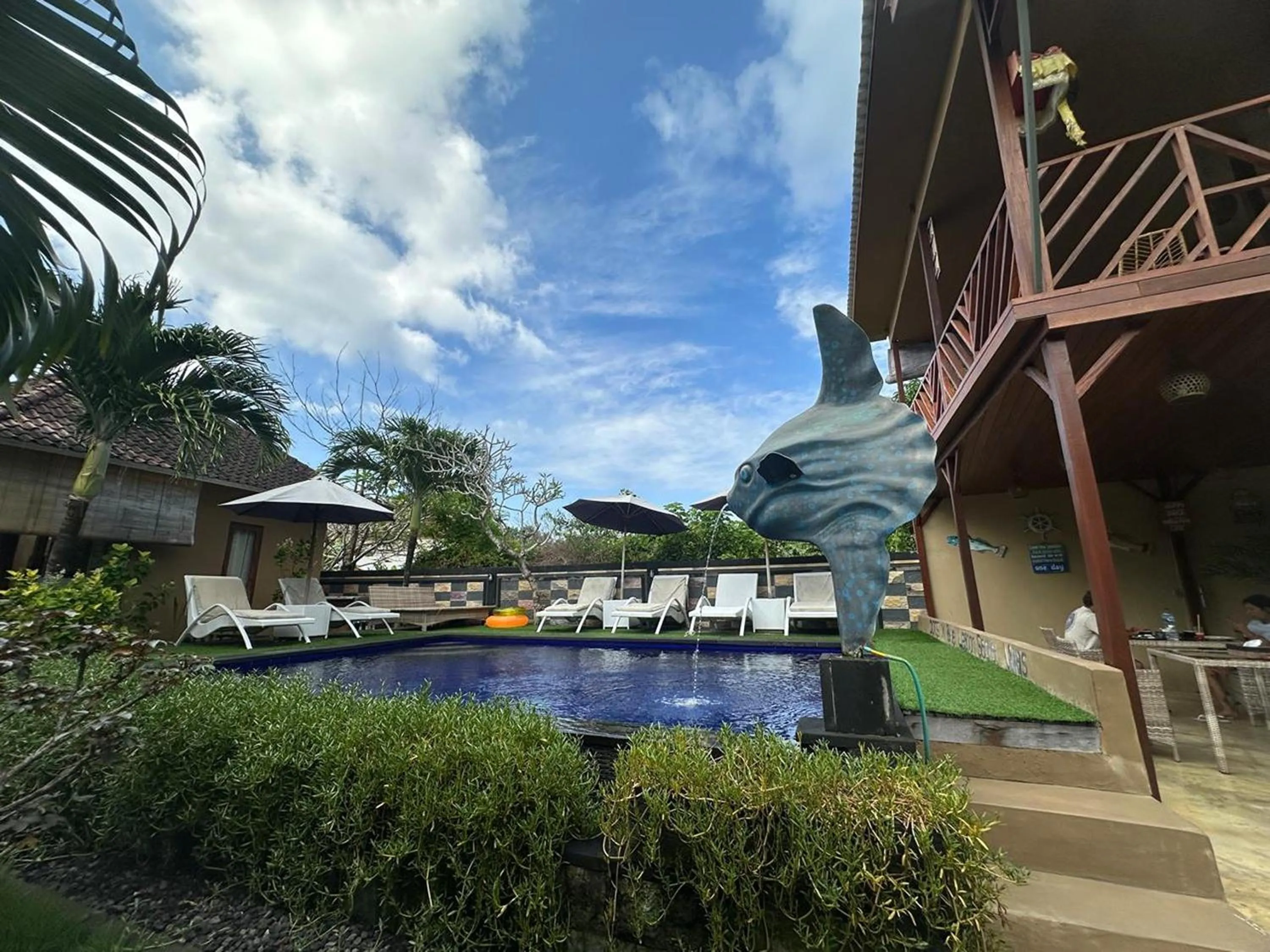 Swimming pool in Blue Lagoon Secret Villas