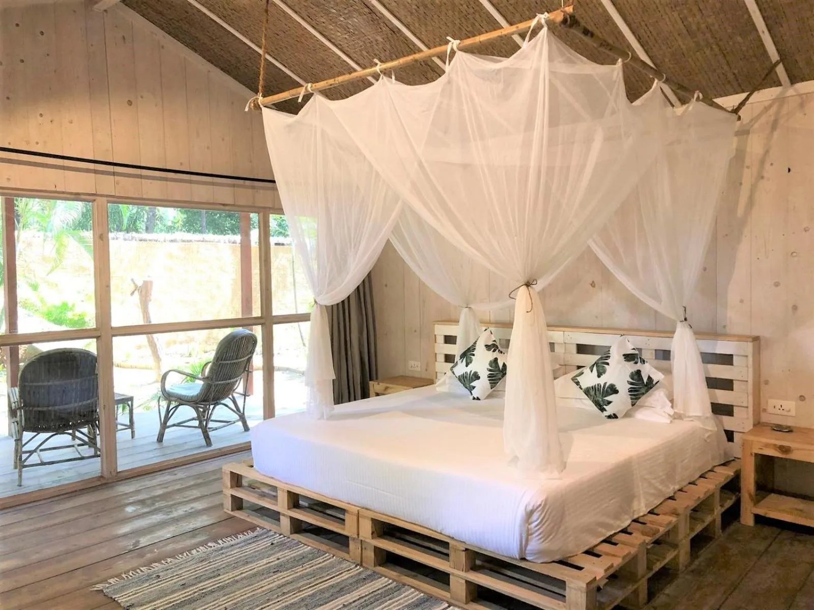 Bed in Palm Forest Palolem