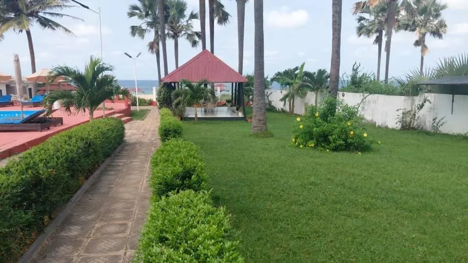 Garden view in Swiss Boutique Hotel