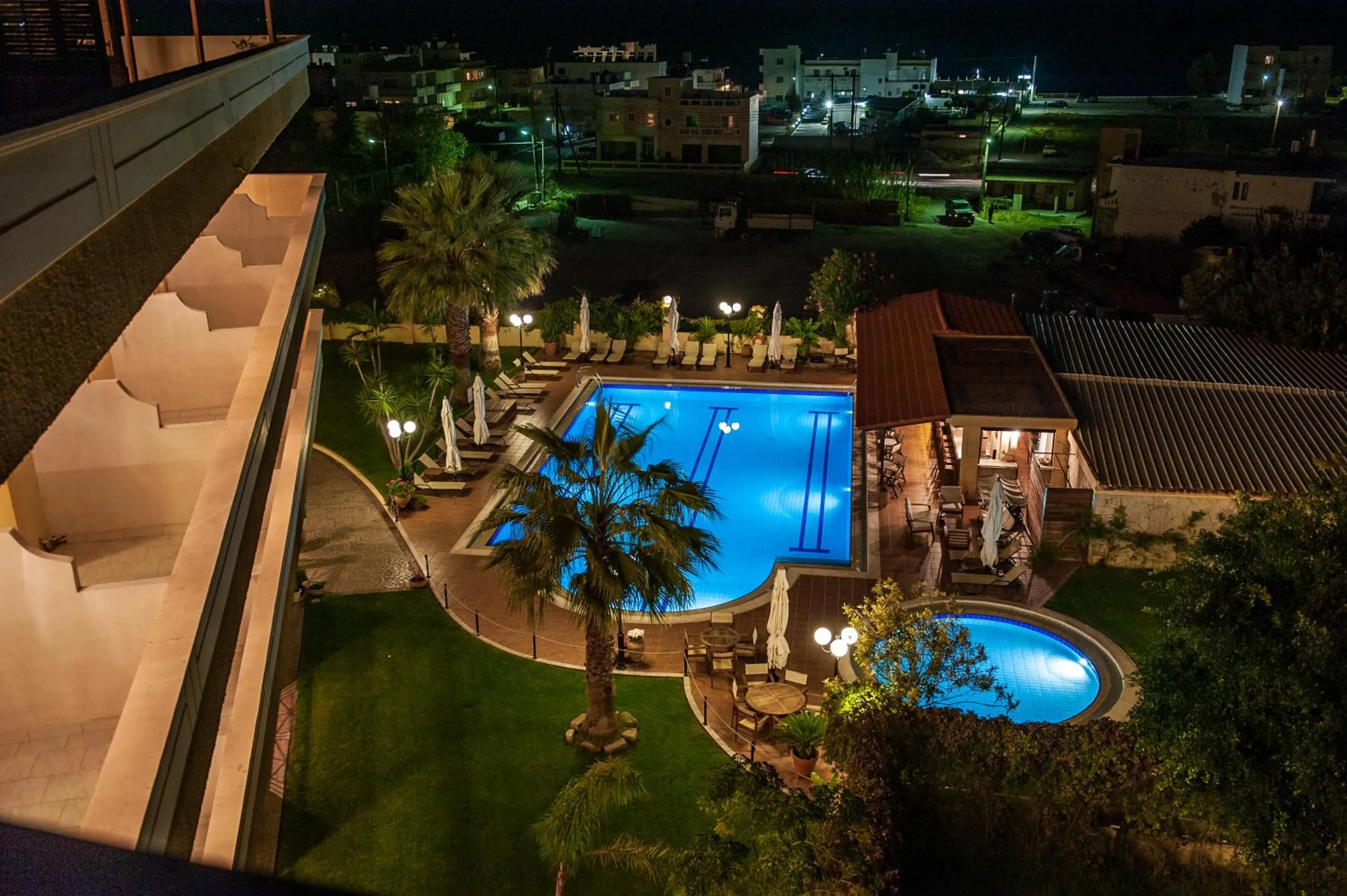 Swimming pool in Mirtilos Studios & Apartments