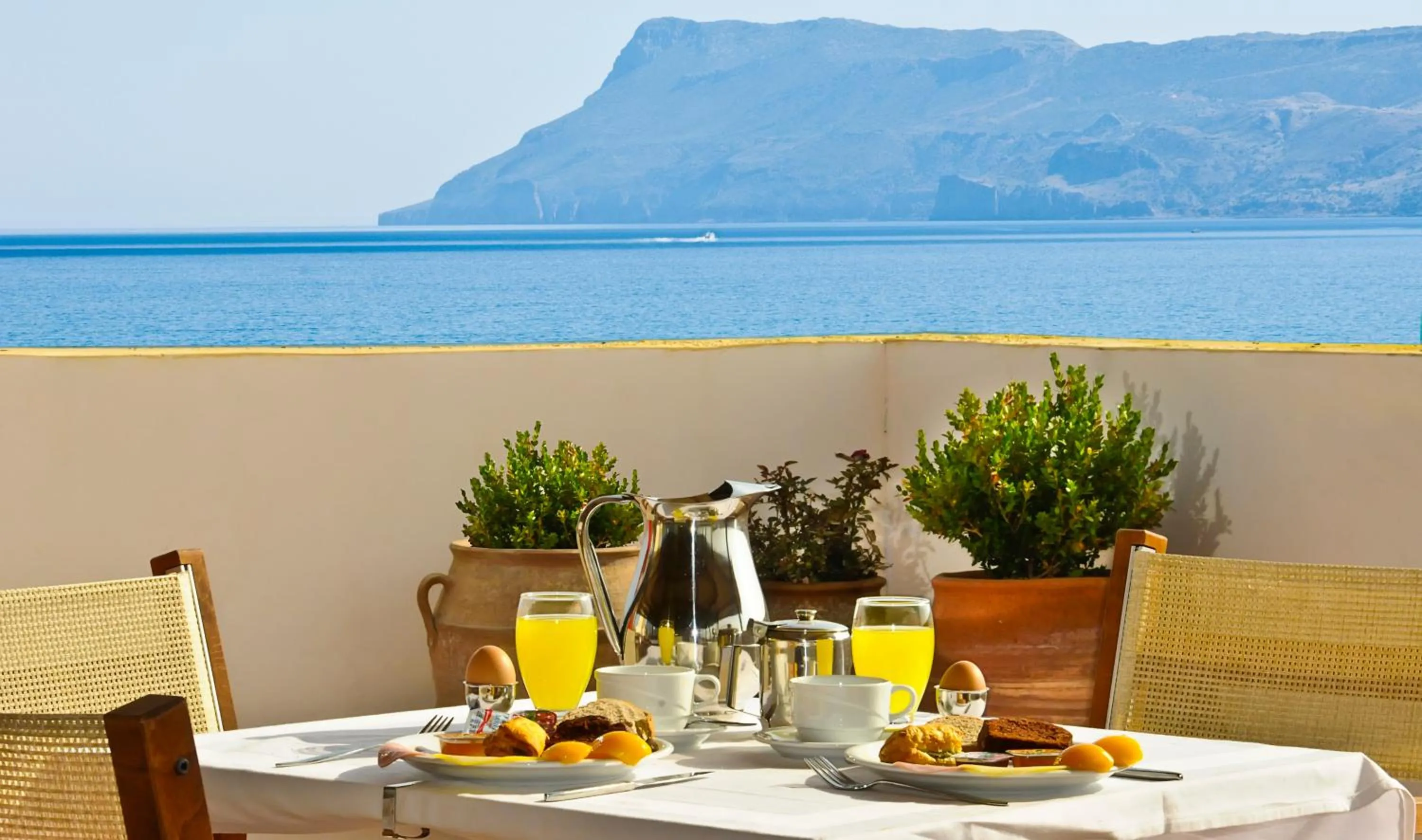 Balcony/Terrace in Mirtilos Studios & Apartments