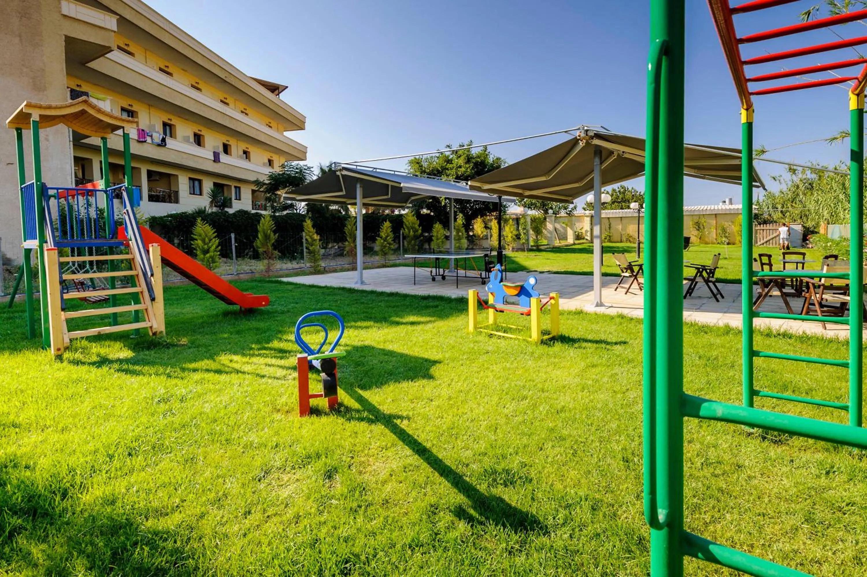 Children play ground in Mirtilos Studios & Apartments
