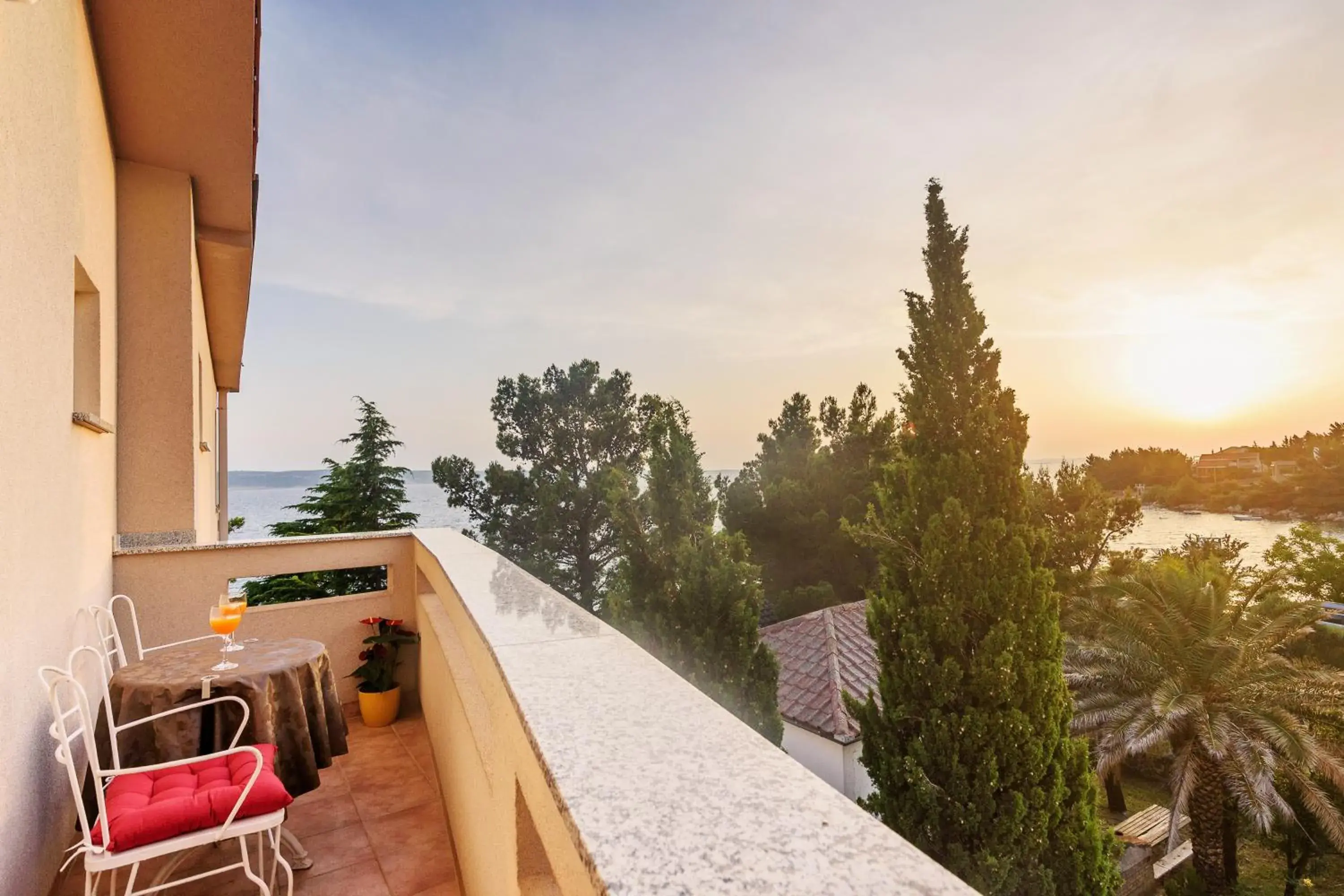 Double or Twin Room with Balcony in Villa Vicko Double or Twin Room with Balcony in Villa Vicko