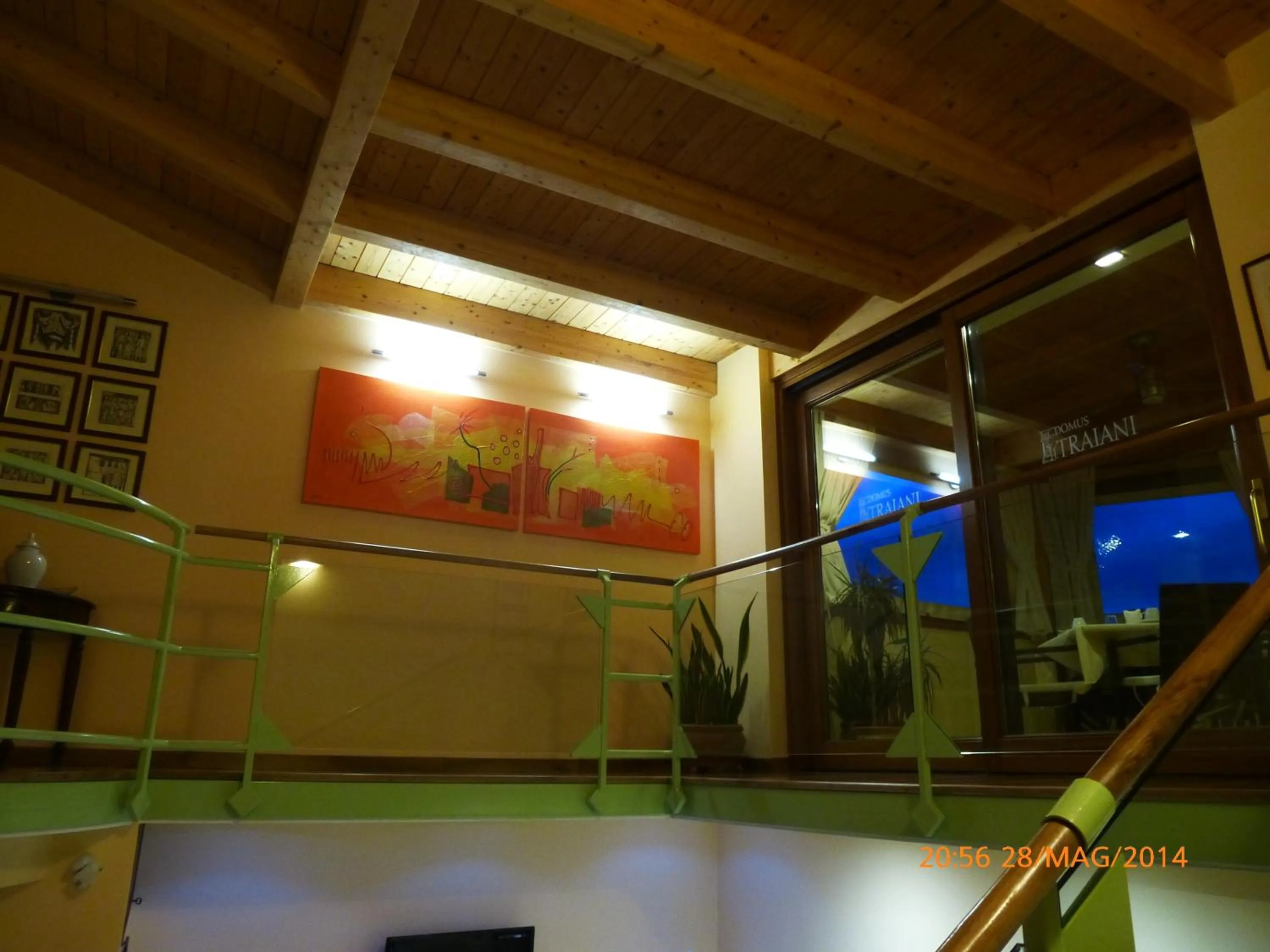 Balcony/Terrace in B&B Domus Traiani Benevento