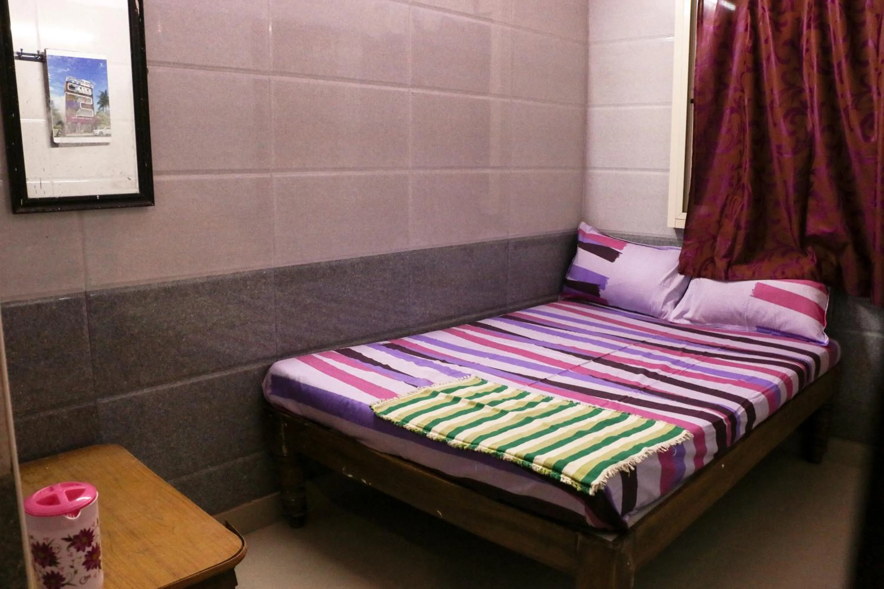 Bed in Sri Priya Lodge