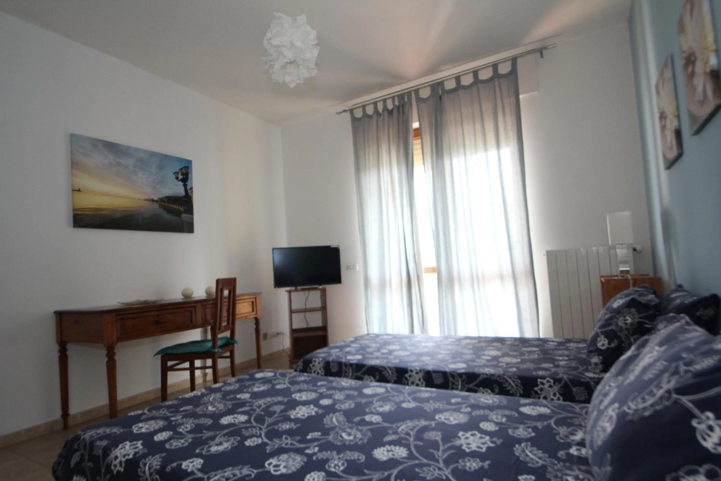 Bedroom, Bed in B&B La Rosa Blu