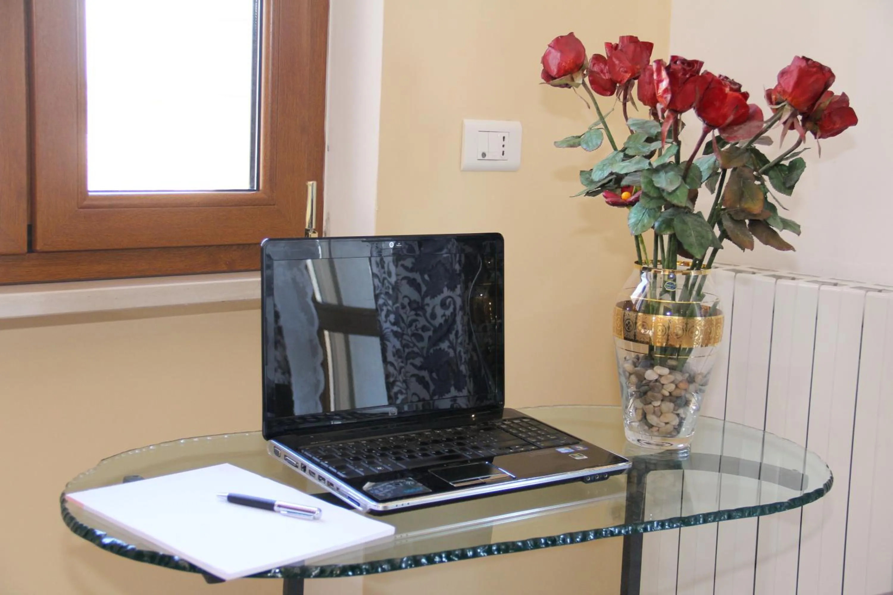 Decorative detail in B&B La Rosa Blu