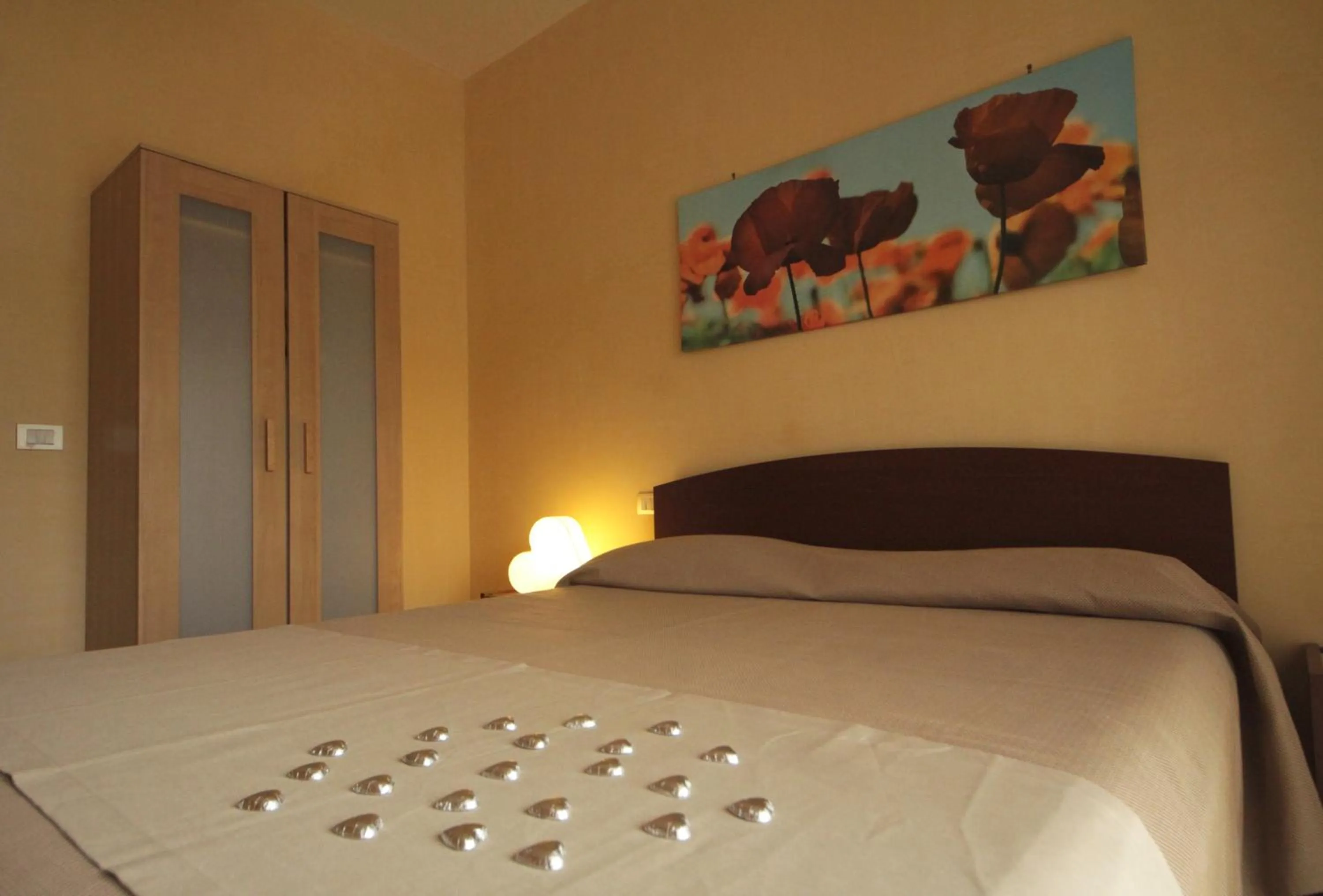 Bed in B&B La Rosa Blu