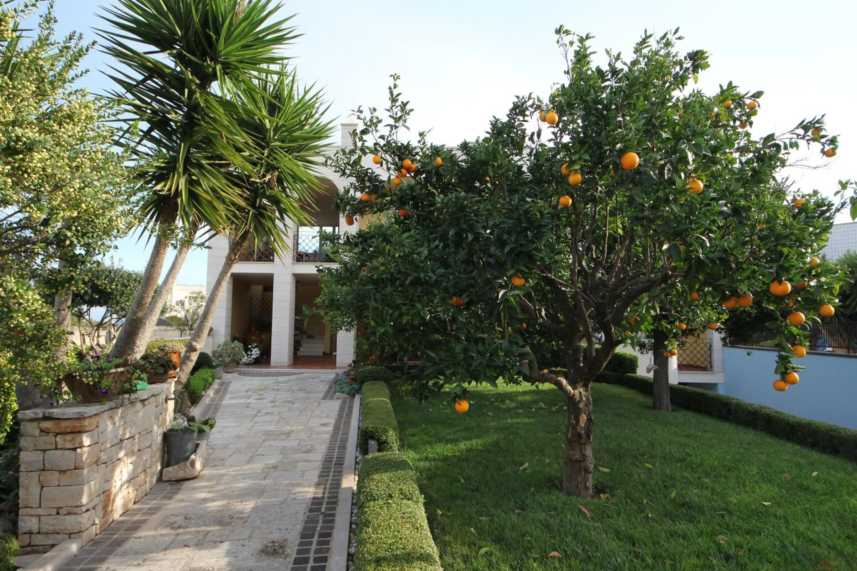 Facade/entrance in B&B La Rosa Blu