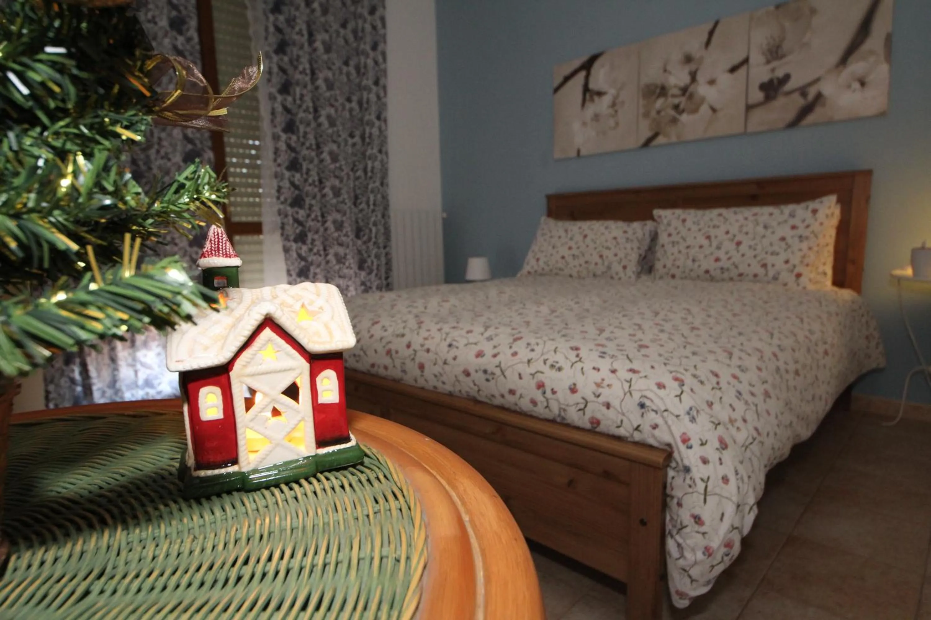 Bed in B&B La Rosa Blu