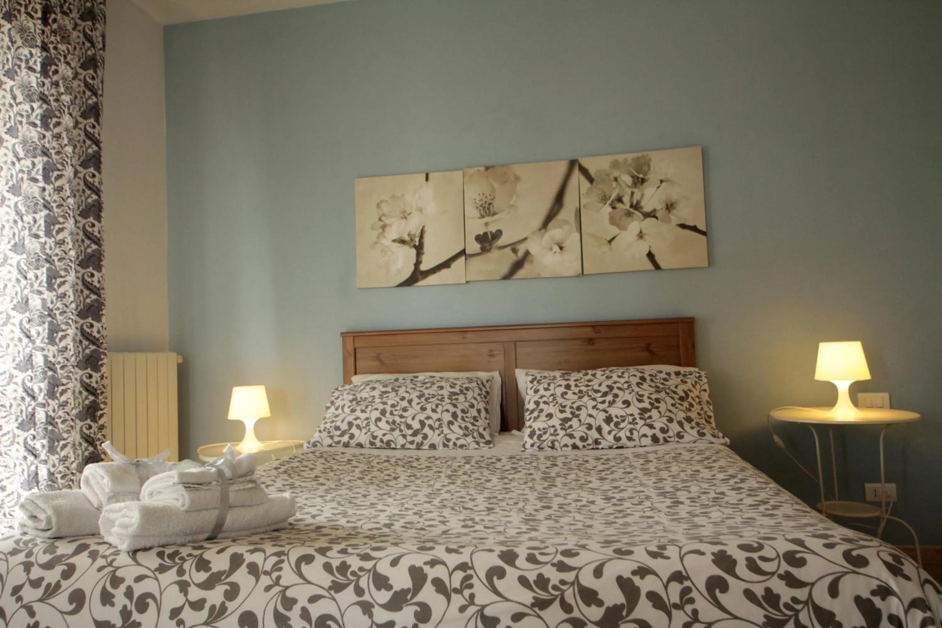 Bed in B&B La Rosa Blu