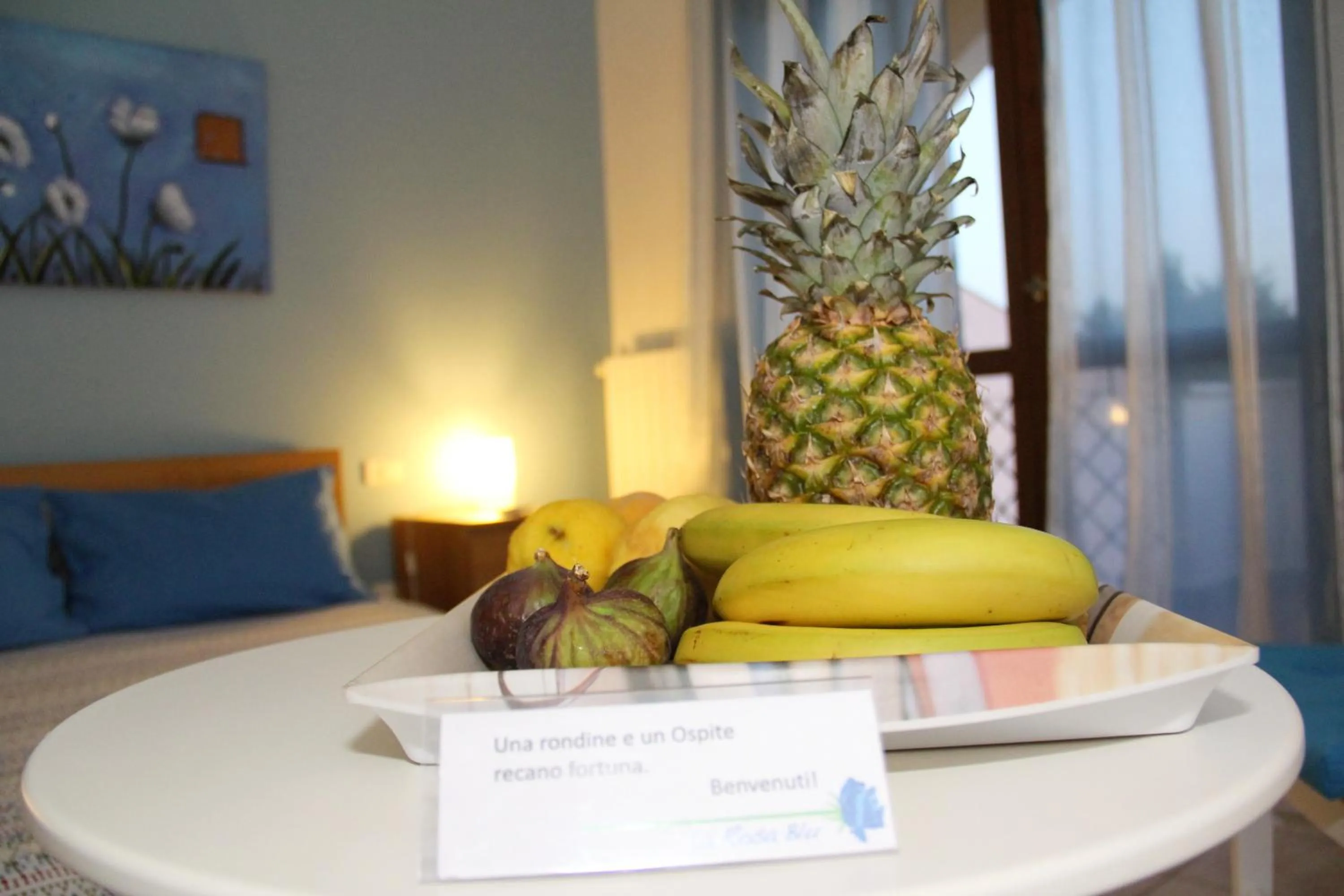 Decorative detail in B&B La Rosa Blu