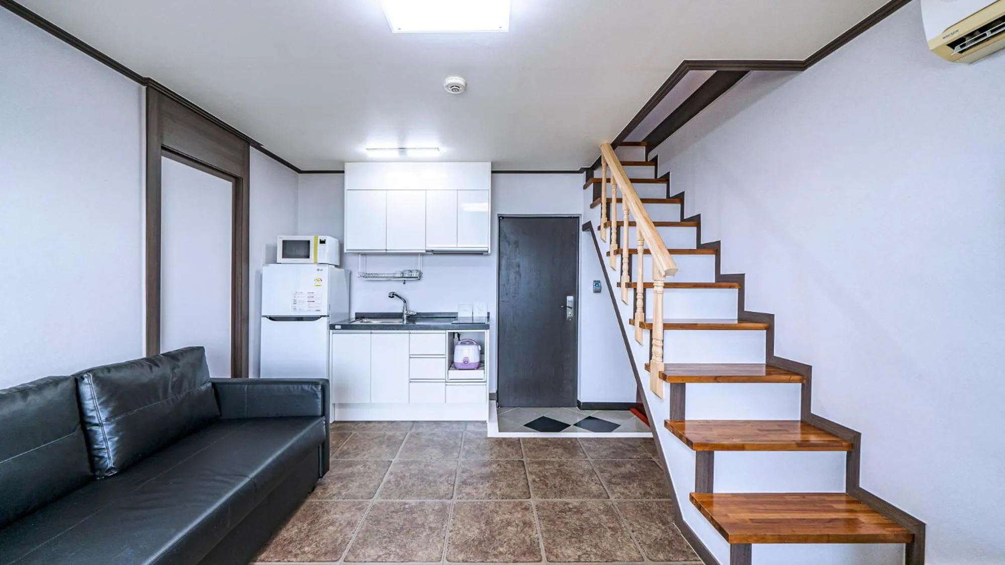 Kitchen or kitchenette in Pension Badawa