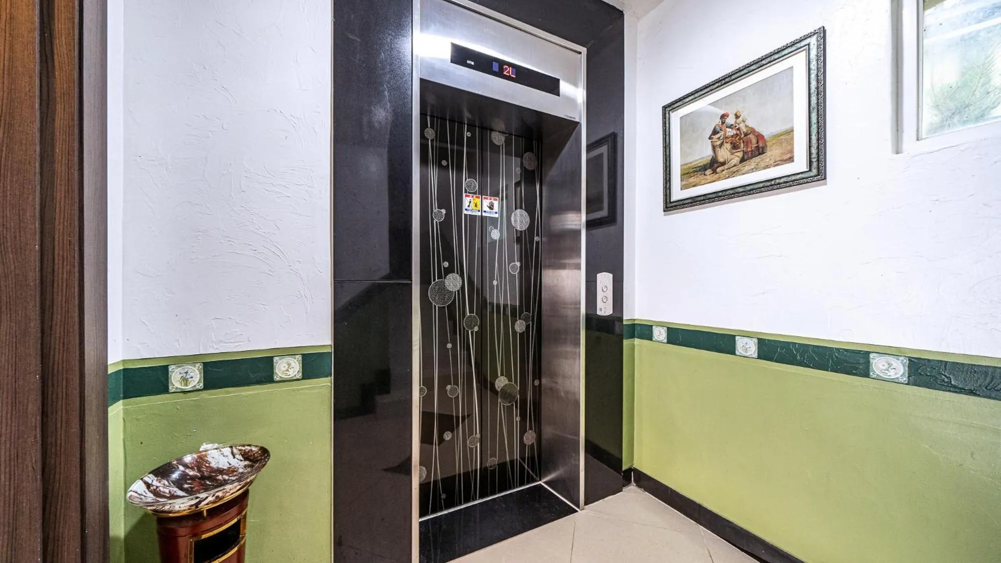 Lobby or reception in Pension Badawa