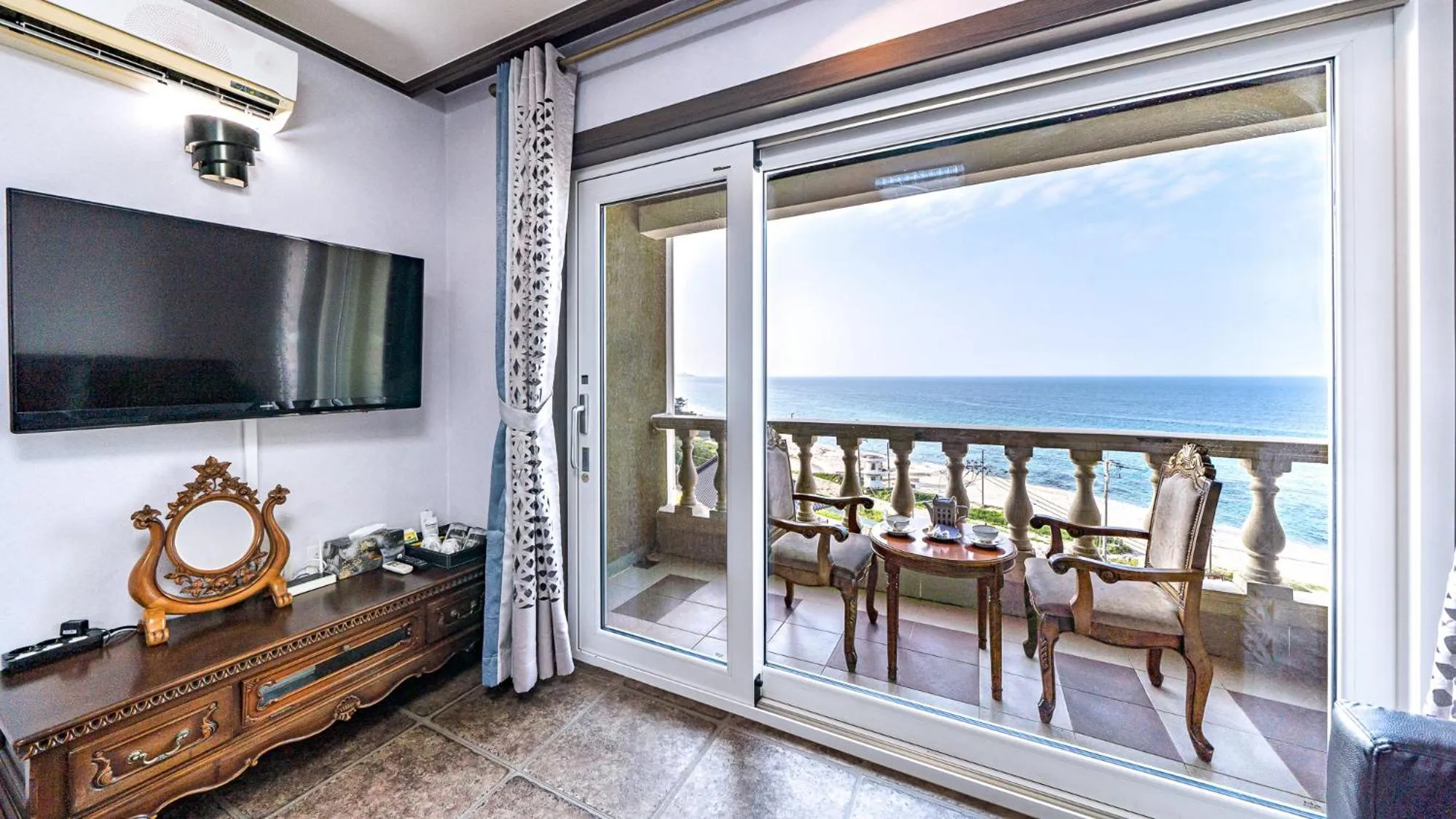 Balcony/Terrace in Pension Badawa